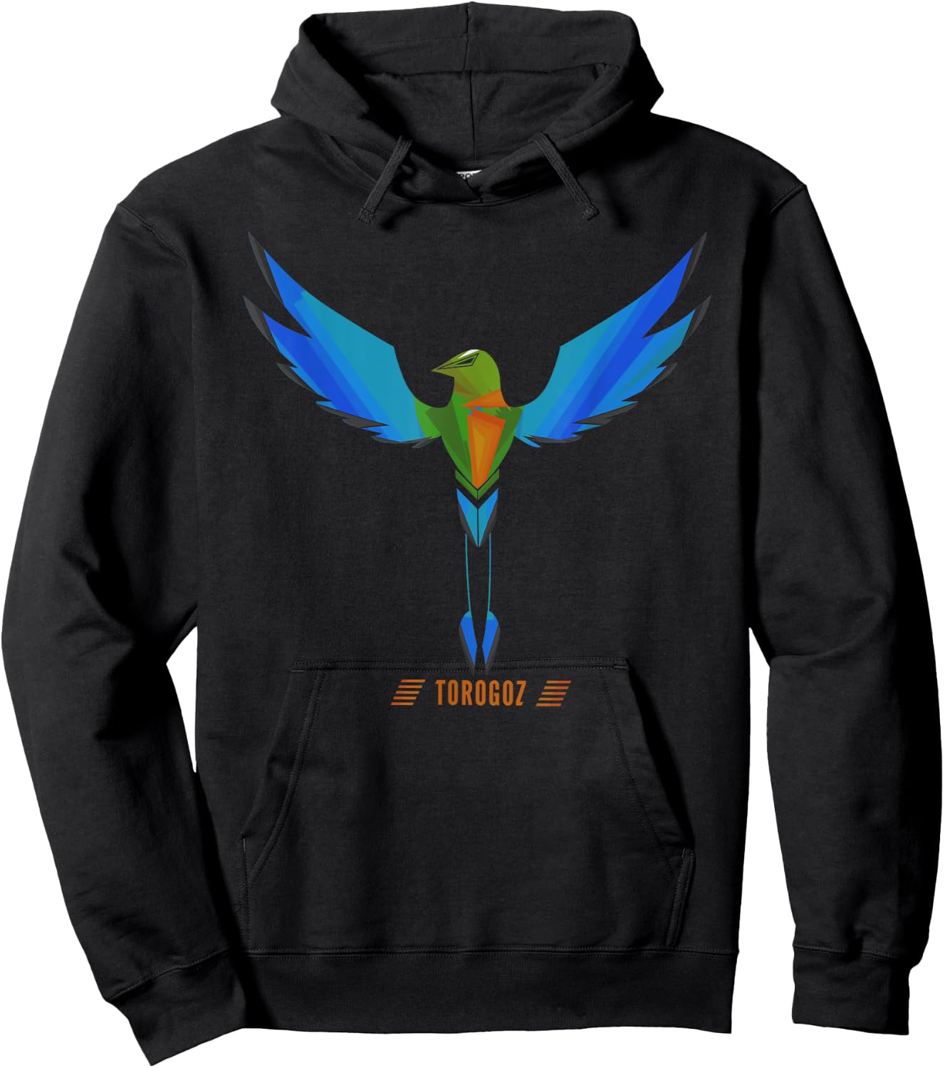 El Salvador National Bird Torogoz Hoodie - Hoodie | Black