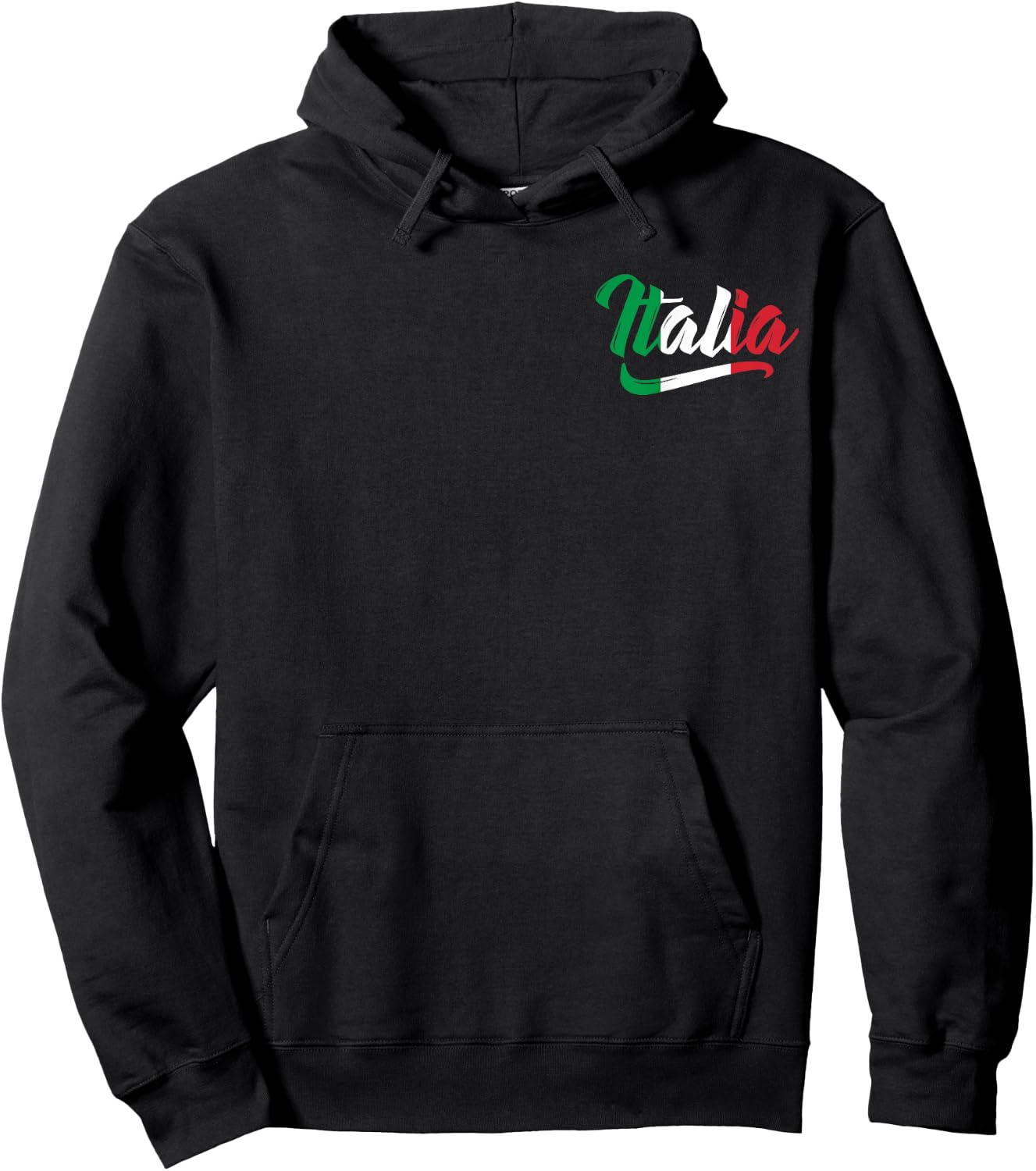 Italy Italian Italia Italiano Family Heritage Flag Men Women Hoodie - Hoodie | Black