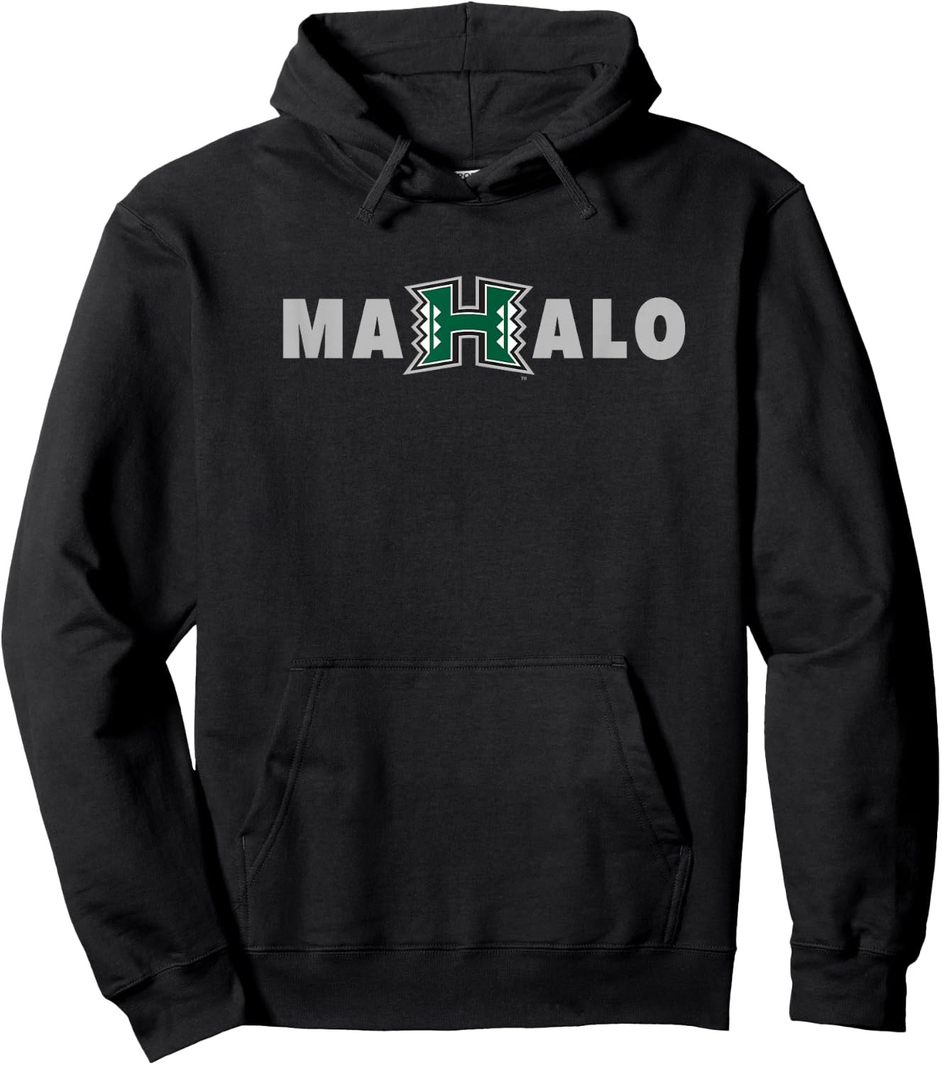 University of Hawaii Rainbow Warriors Mahalo Hoodie - Hoodie | Black