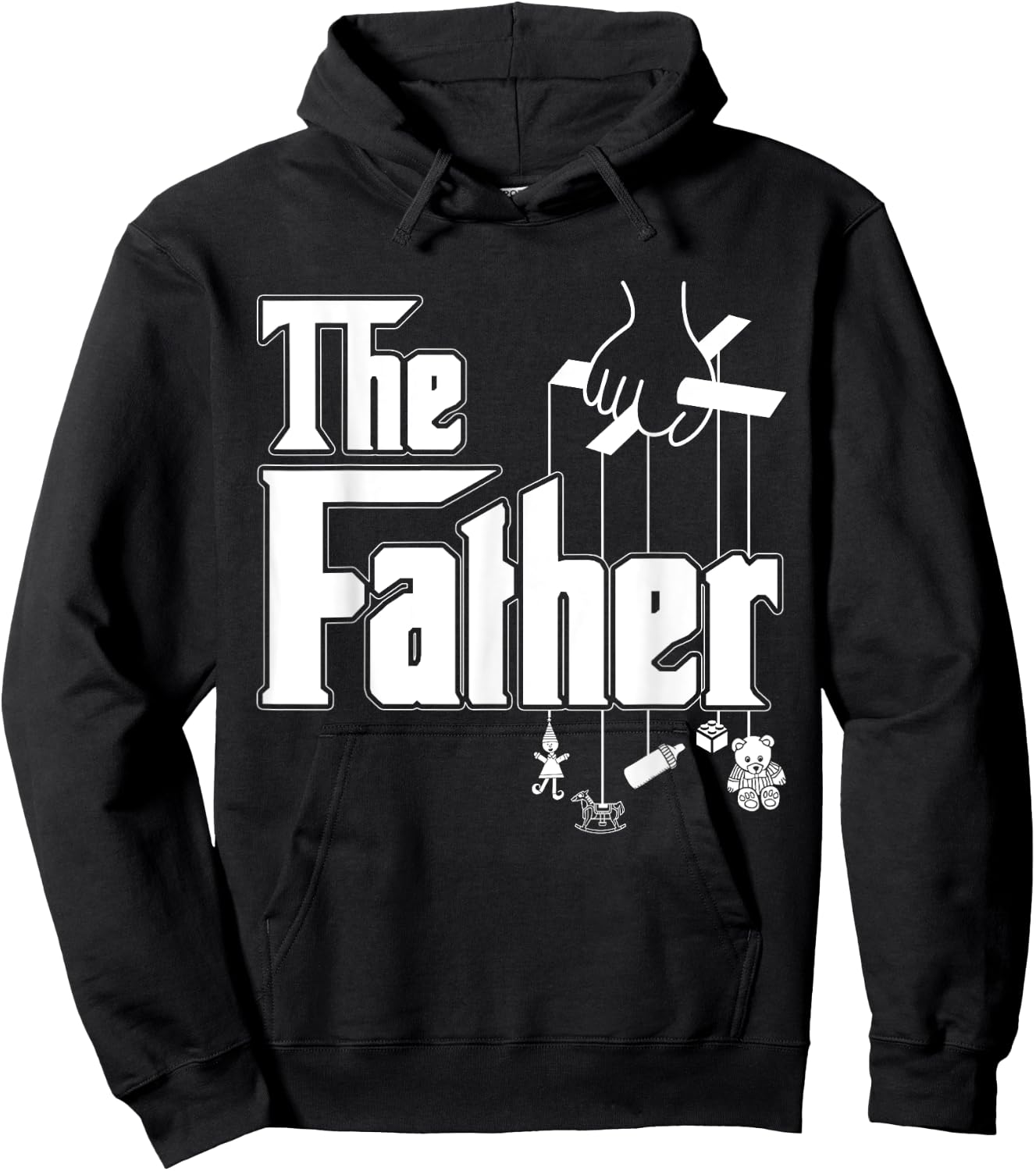 The Father - New Daddy Expecting Baby Gift Hoodie - Hoodie | Black