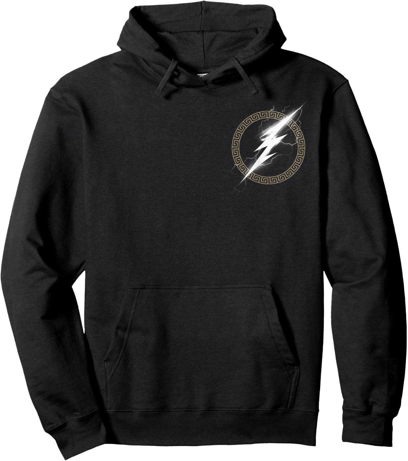 Zeus Greek God Lightning Symbol of Zeus Hoodie - Hoodie | Black
