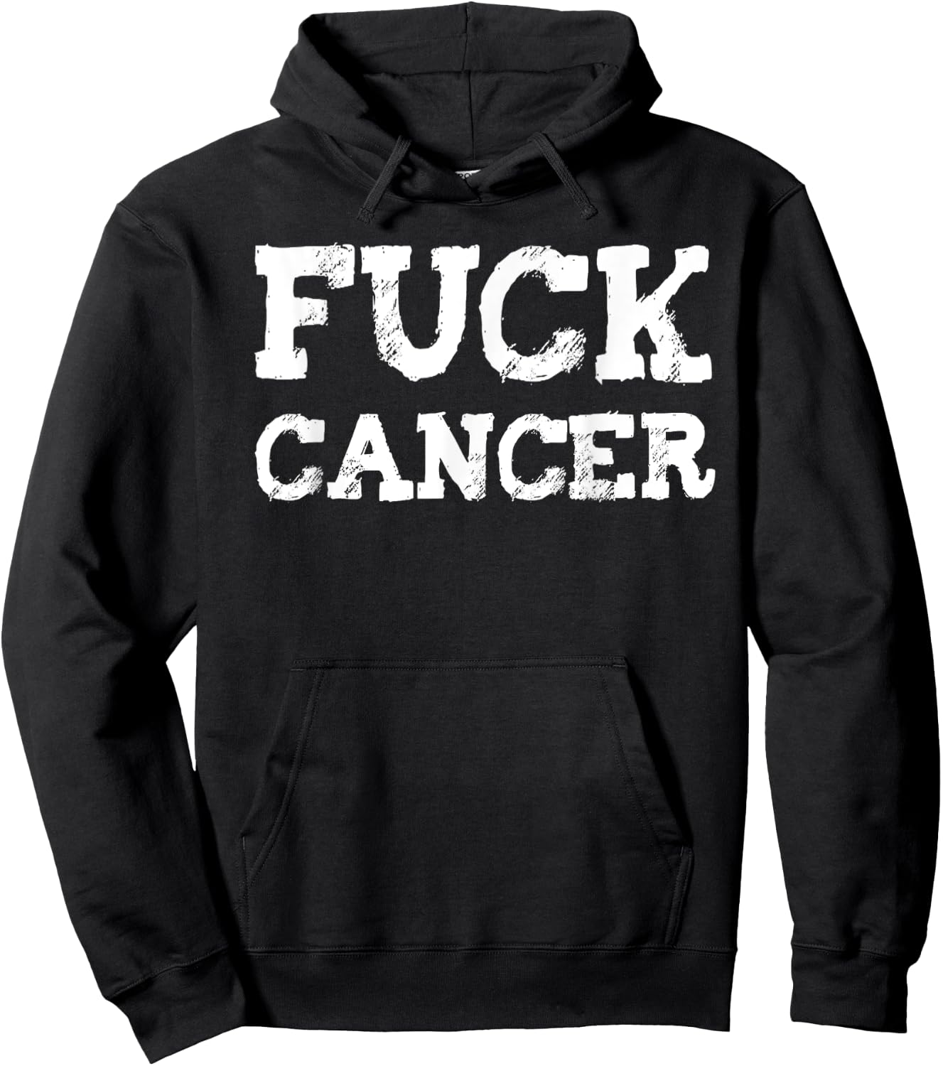 Fuck Cancer FU Cancer I Hate Cancer Shirt F Cancer Hoodie - Hoodie | Black
