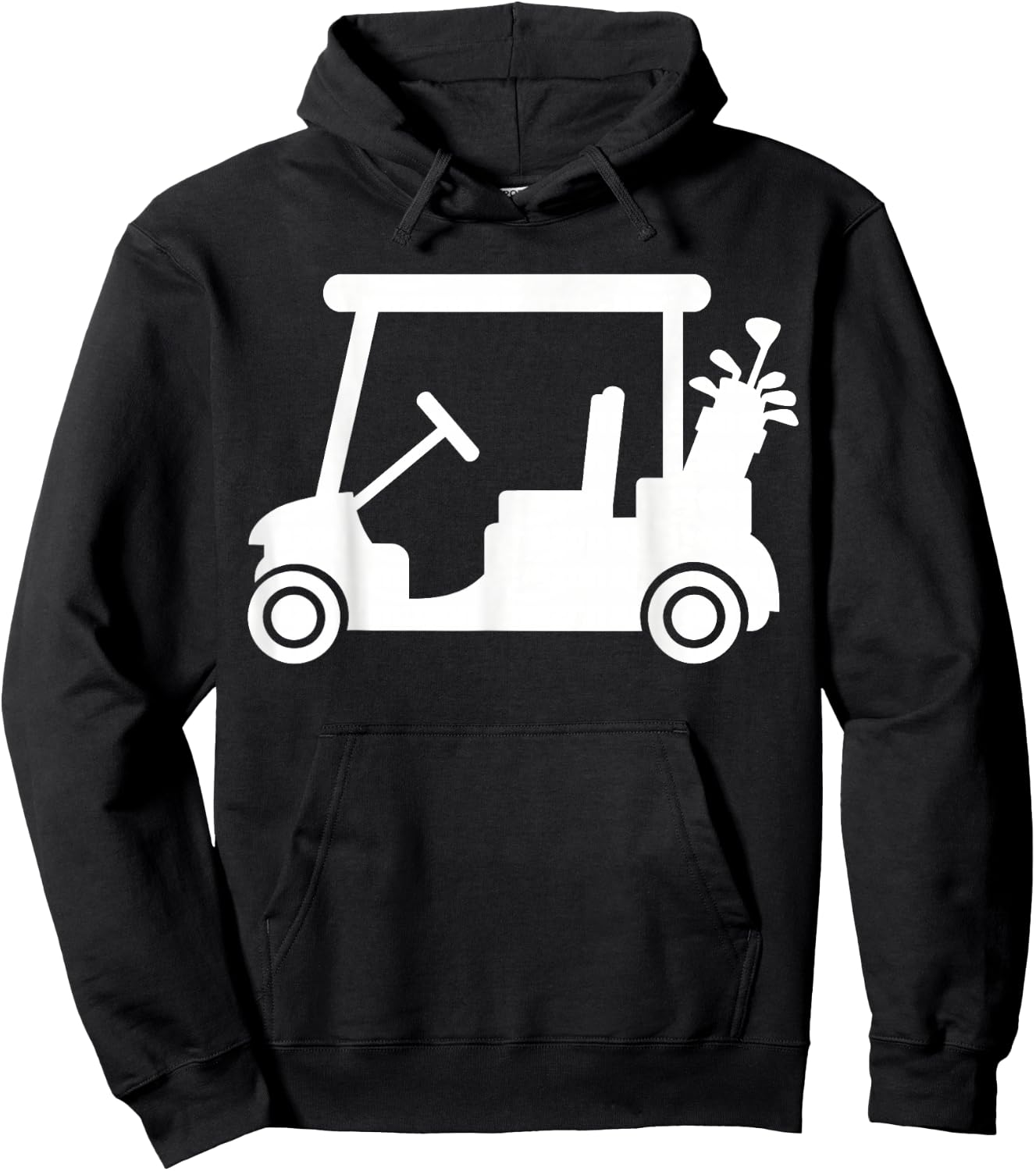 Golf cart Hoodie - Hoodie | Black