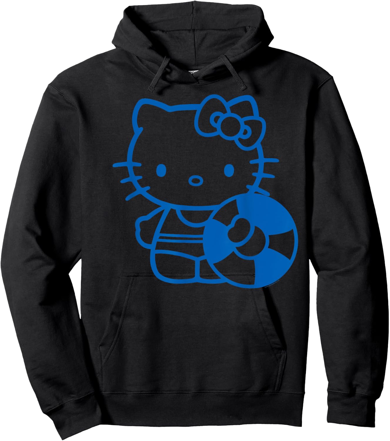 Hello Kitty Blue Summer Swim Hoodie - Hoodie | Black