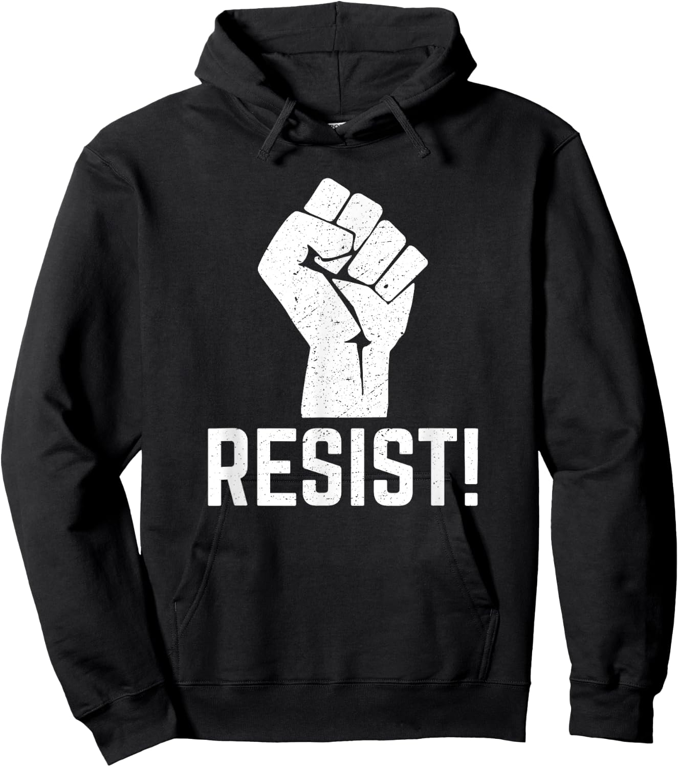 Resist & Resistance Fist Hoodie - Hoodie | Black