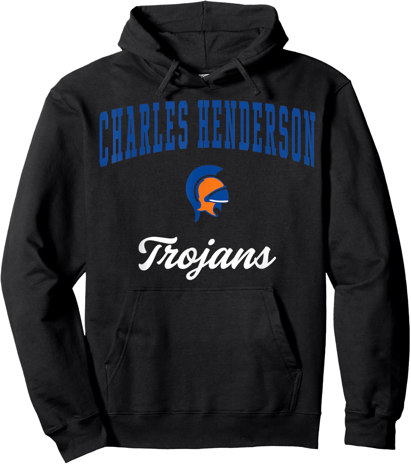 Charles Henderson High School Trojans C3 Hoodie - Hoodie | Black