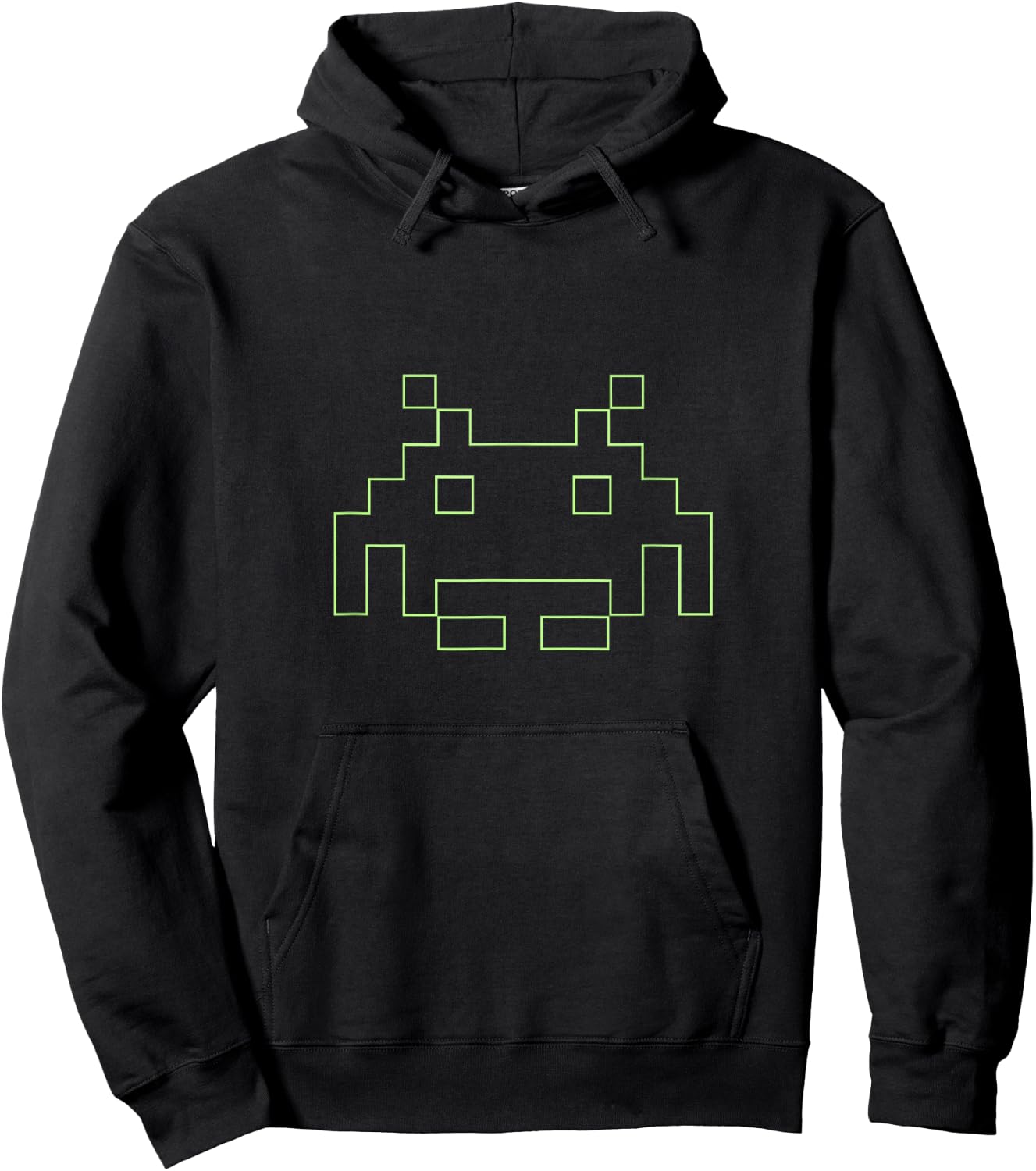 80s Arcade Game Retro Space Alien Invaders Gamer Hoodie - Hoodie | Black