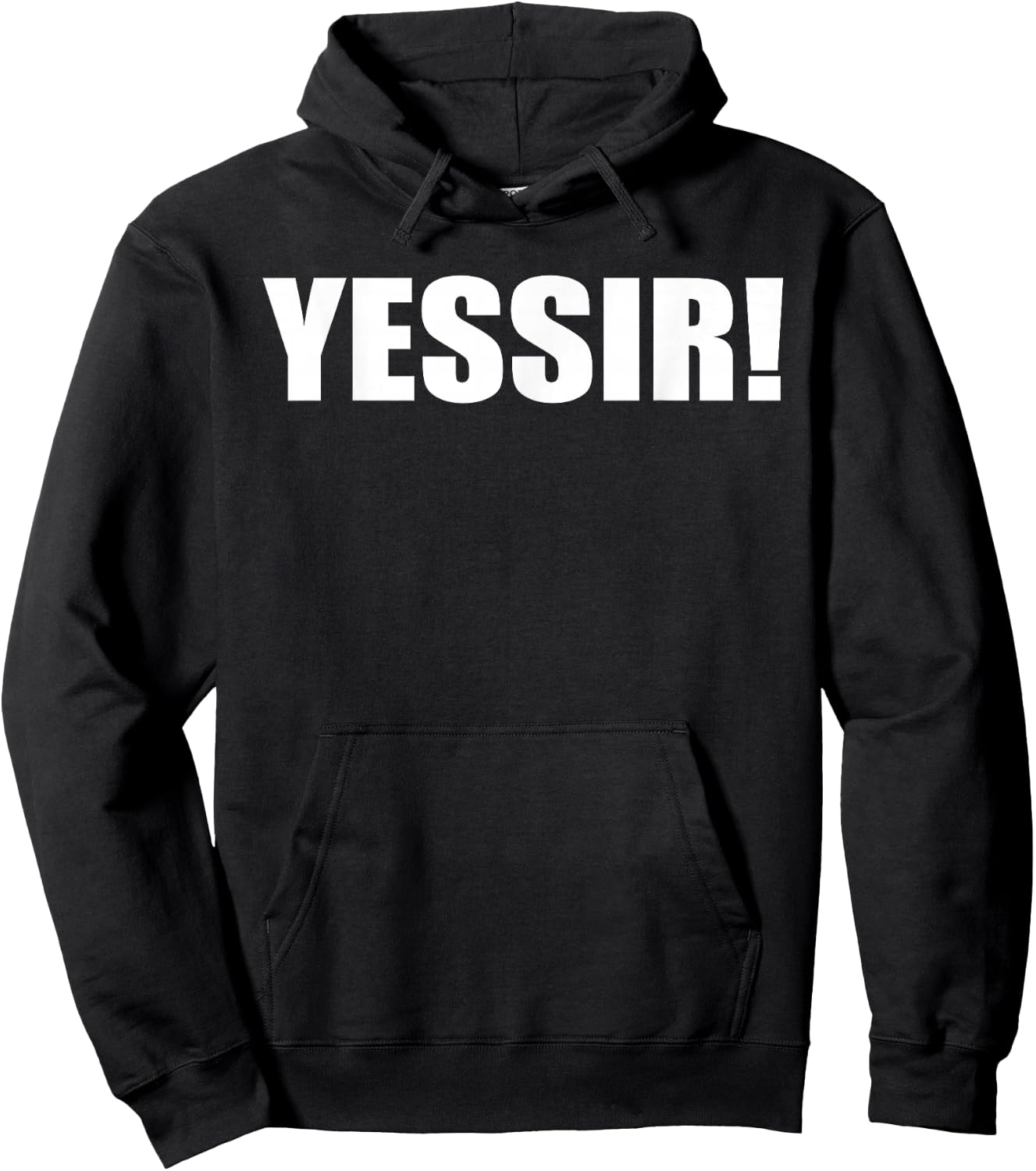 Yessir Slang Yes Sir Hoodie - Hoodie | Black
