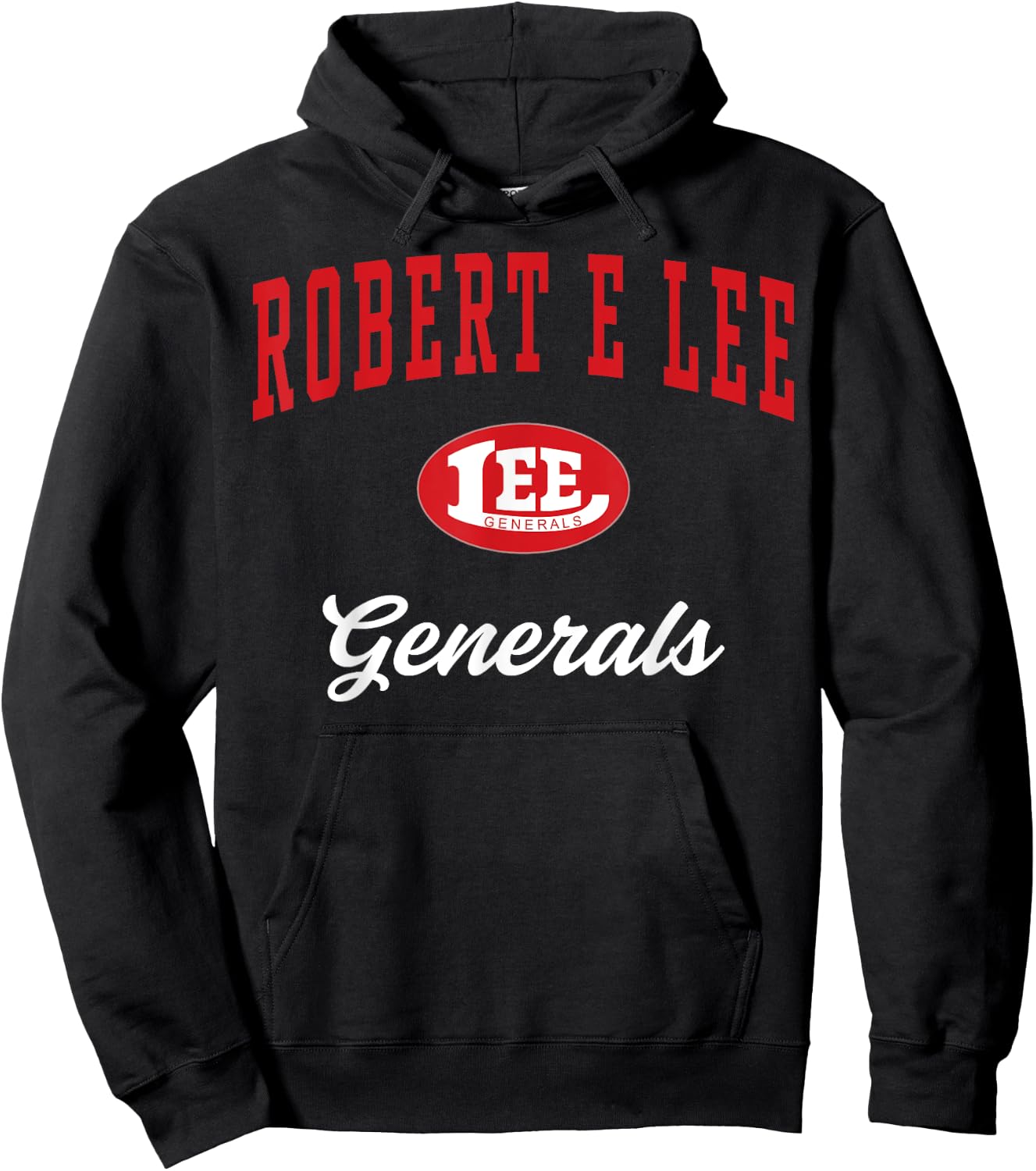 Robert E Lee High School Generals C3 Hoodie - Hoodie | Black