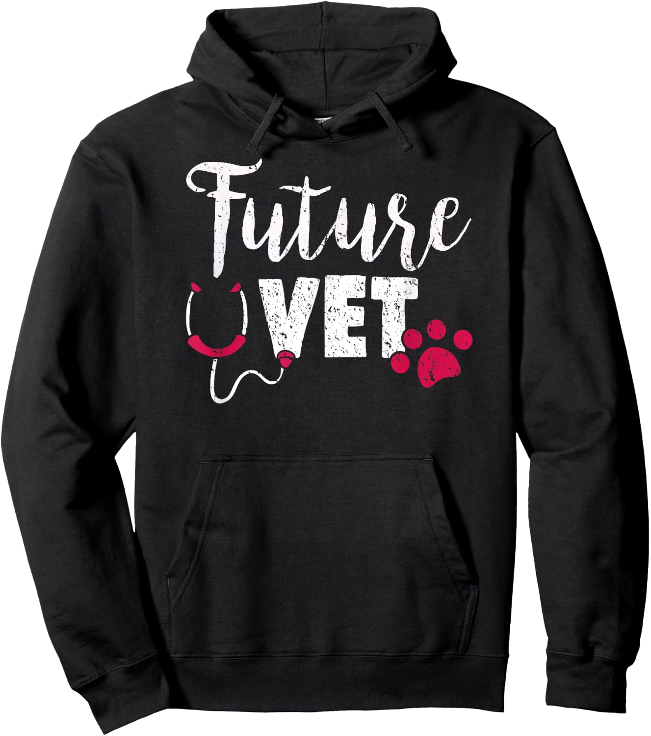 Future Vet - Vet Student Gift Vet Outfit Vet School Gift Hoodie - Hoodie | Black