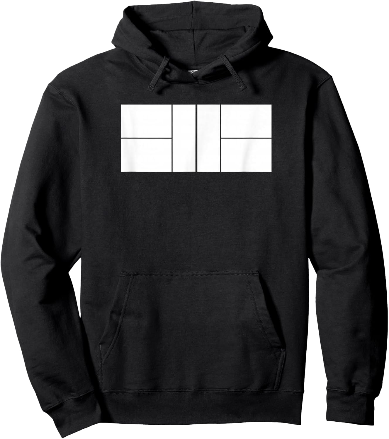 Pickleball Court Player Pickleball Team Hoodie - Hoodie | Black