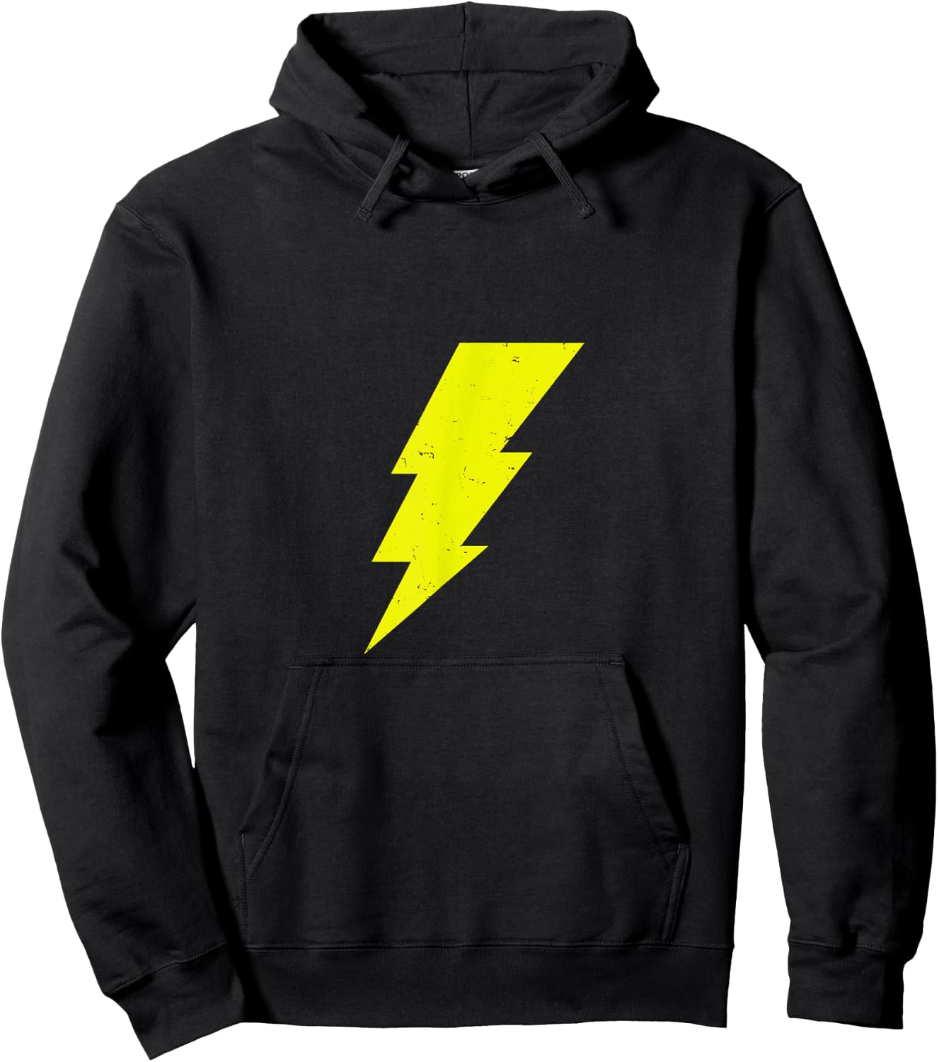 Superhero Comic Lightning Bolt Costume Suit Hoodie - Hoodie | Black
