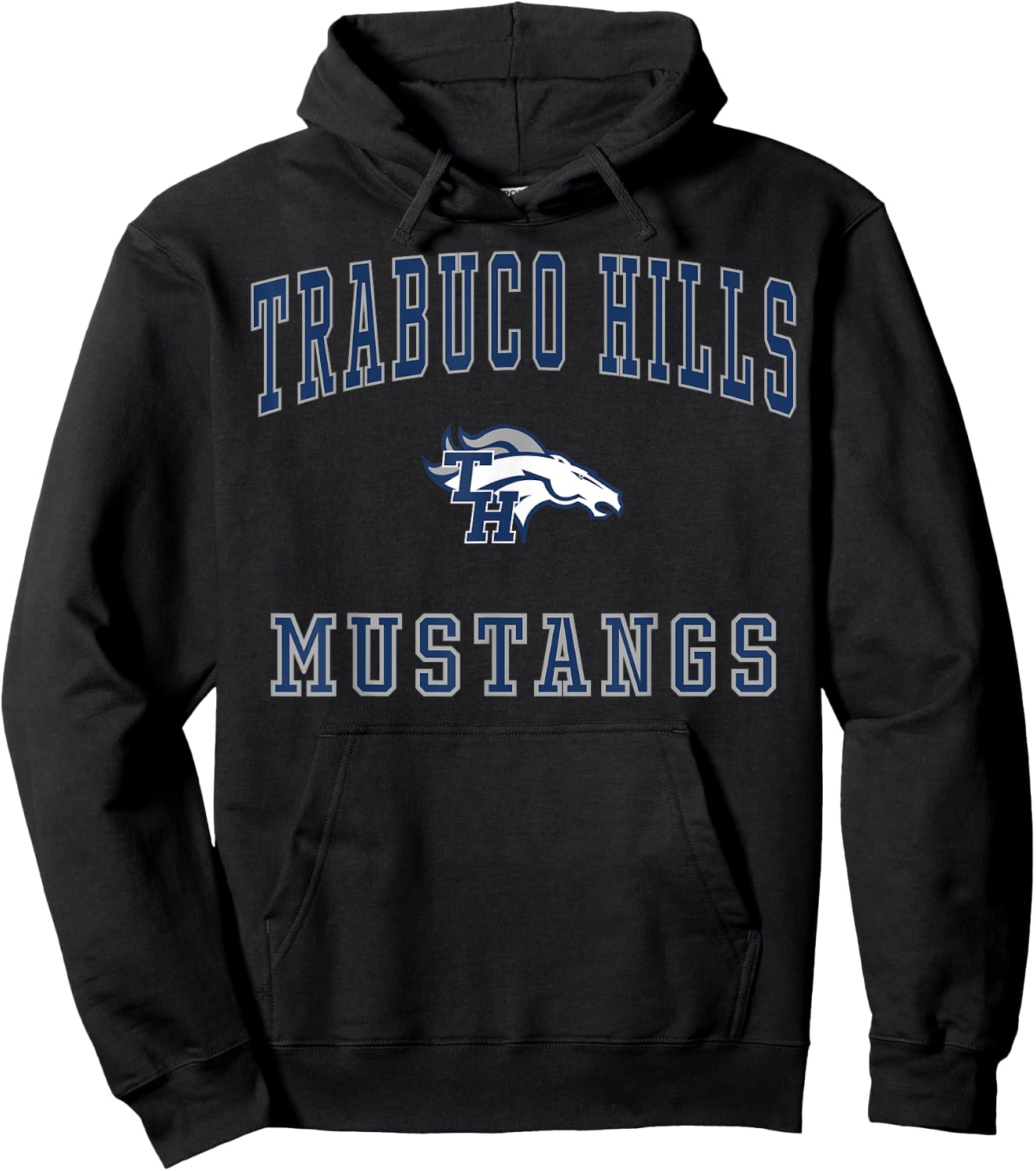 Trabuco Hills High School Mustangs C1 Hoodie - Hoodie | Black