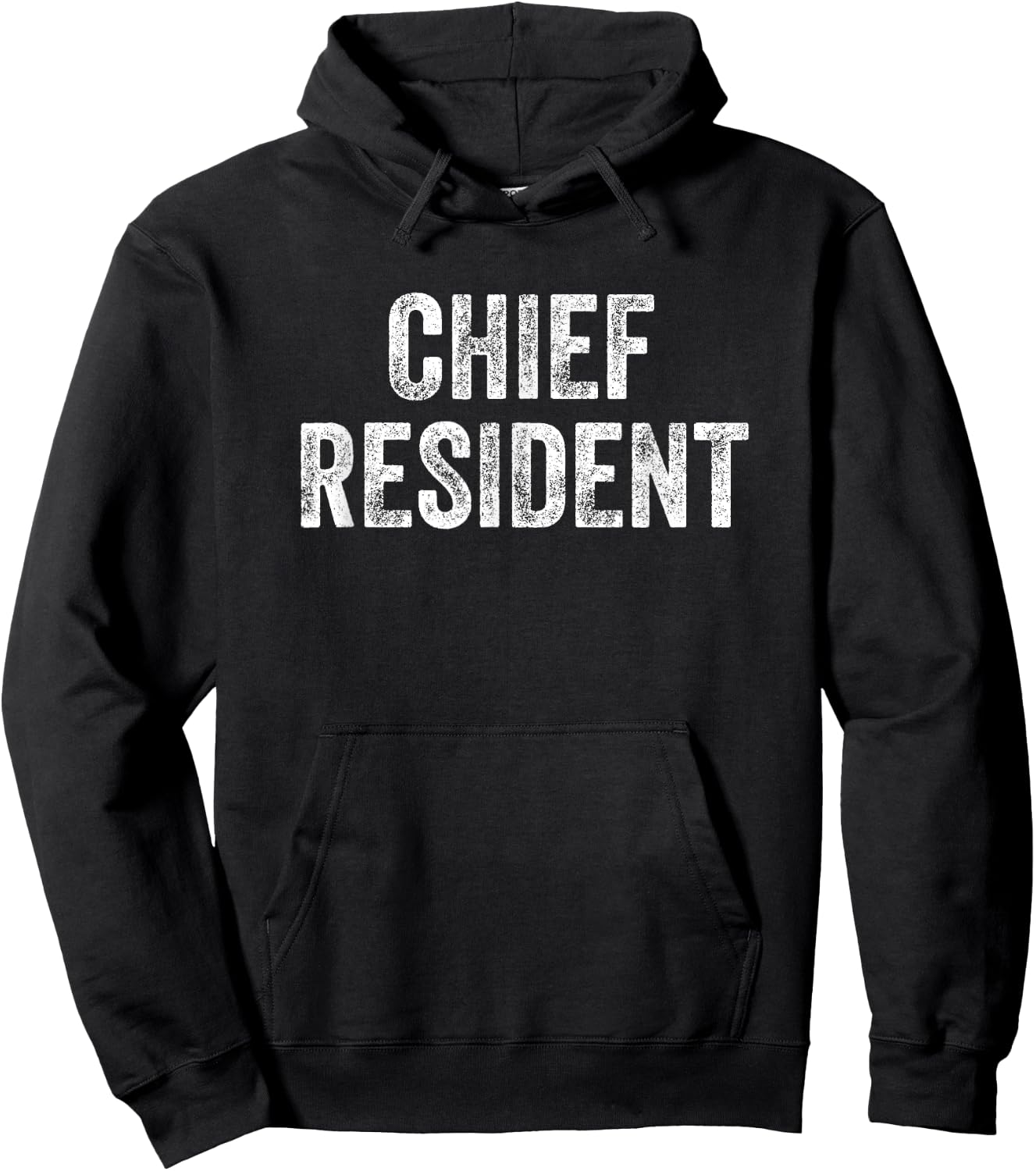 Chief Resident MD Physician Residency Training Hoodie - Hoodie | Black