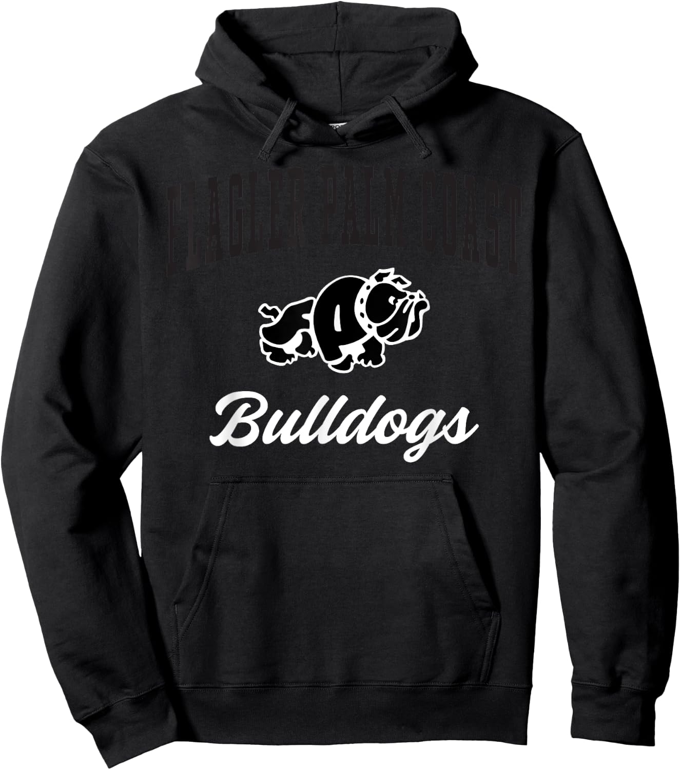 Flagler Palm Coast High School Bulldogs C3 Hoodie - Hoodie | Black