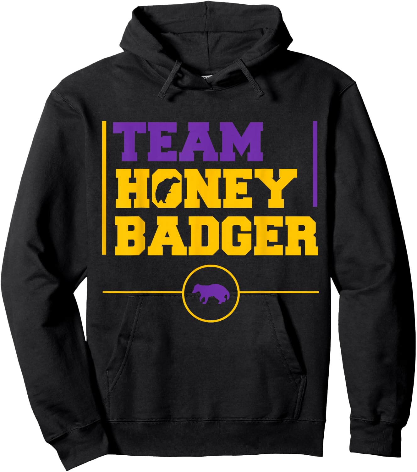Team Honey Badger Hoodie - Hoodie | Black