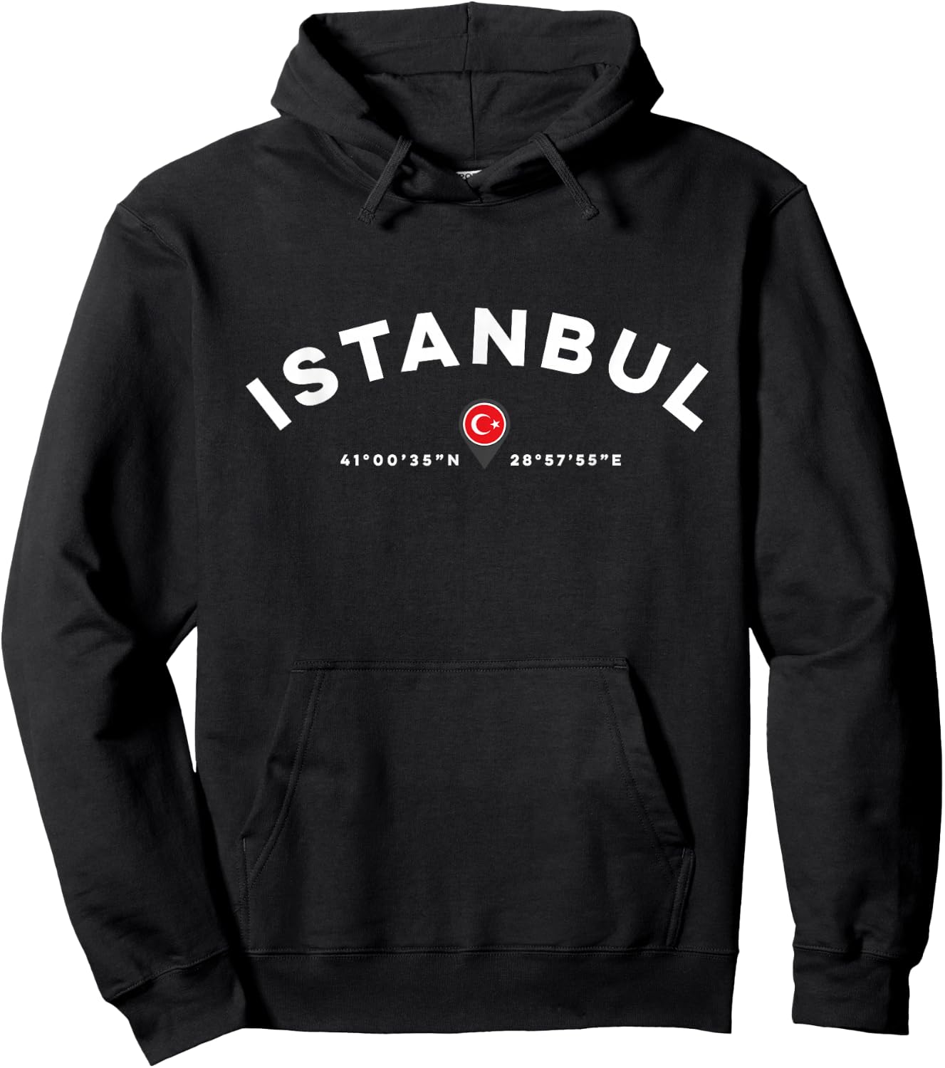 Istanbul Turkey Hoodie - Hoodie | Black