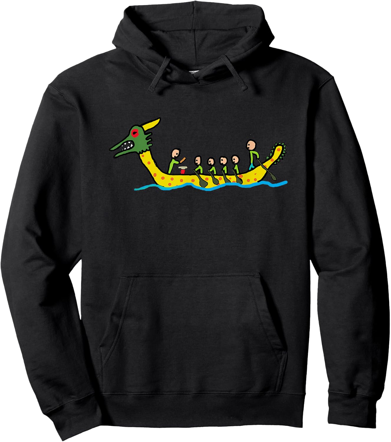 Dragon Boat Racing Hoodie - Hoodie | Black