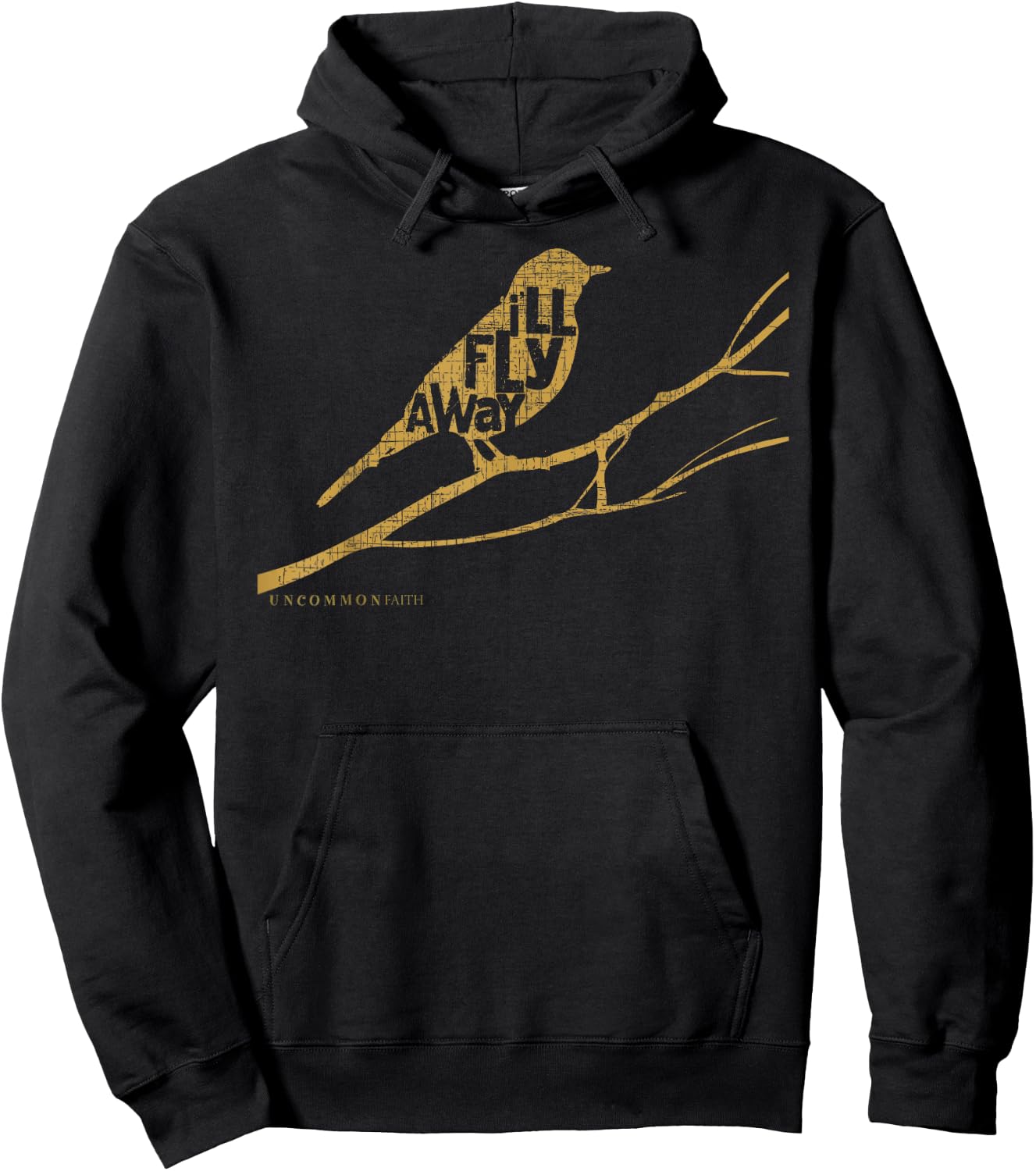 I'll Fly Away-Christian , Graphic Hoodie - Hoodie | Black