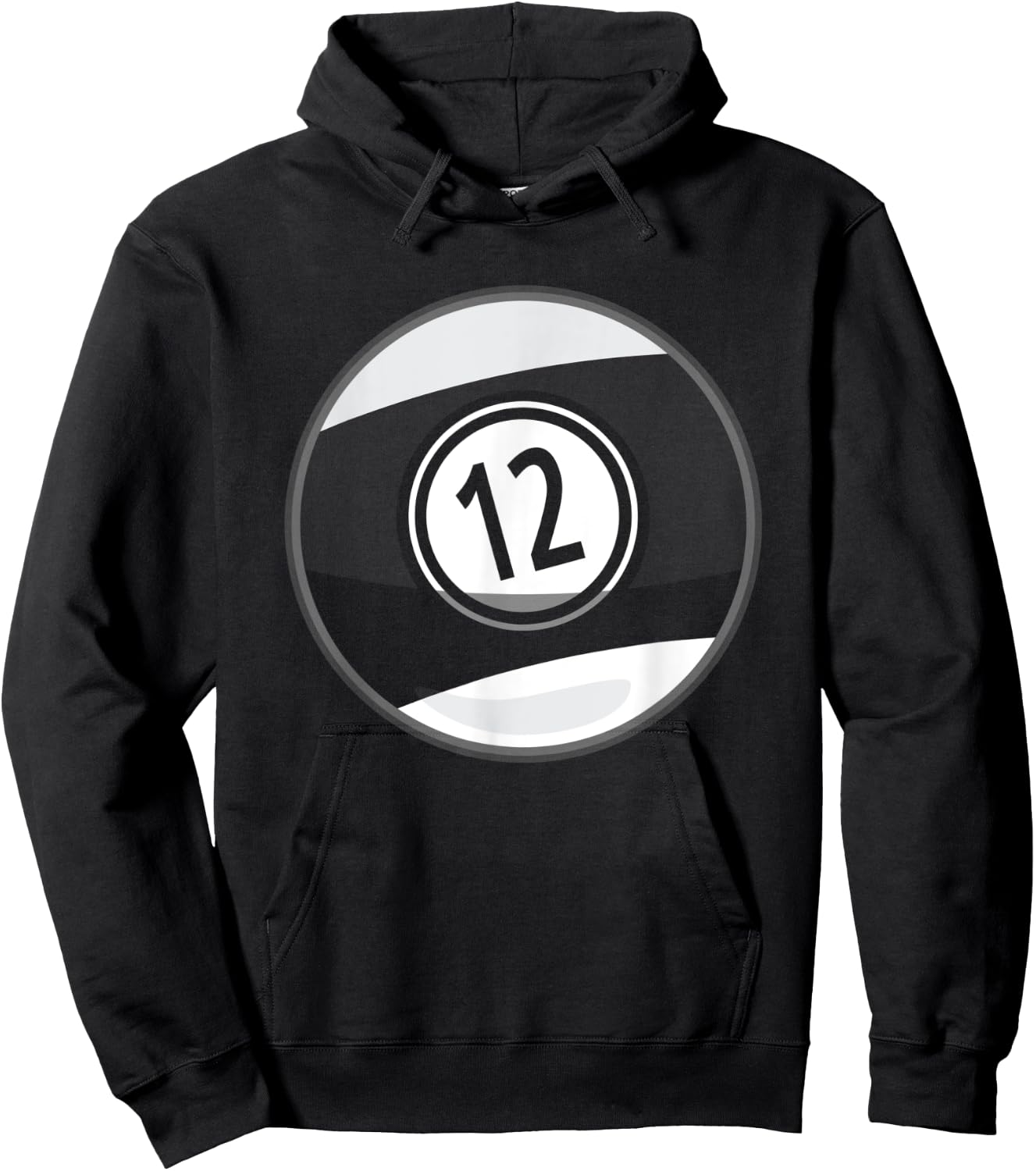 Matching Halloween Costume Set Billiard Balls 12 Ball Hoodie - Hoodie | Black