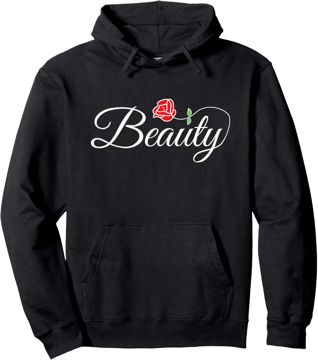 Beauty and Beast Shirts Matching Couple Outfits Hoodie - Hoodie | Black