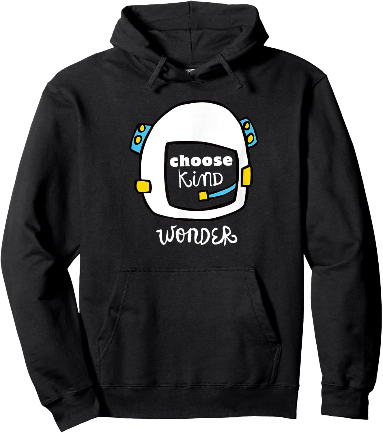 Wonder Choose Kind - Choose Kind Helmet (Black) Hoodie - Hoodie | Black