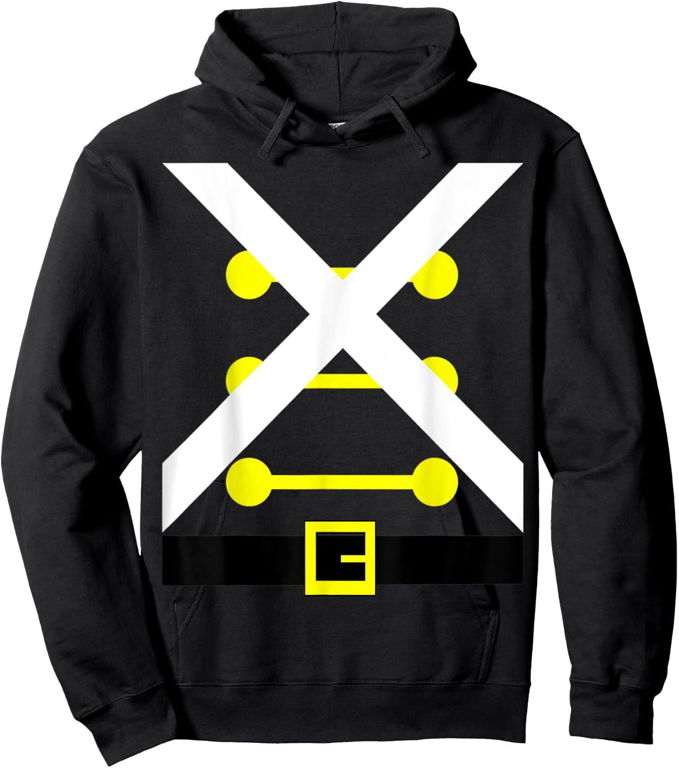 Christmas Toy Soldier Costume Adult Youth Hoodie - Hoodie | Black