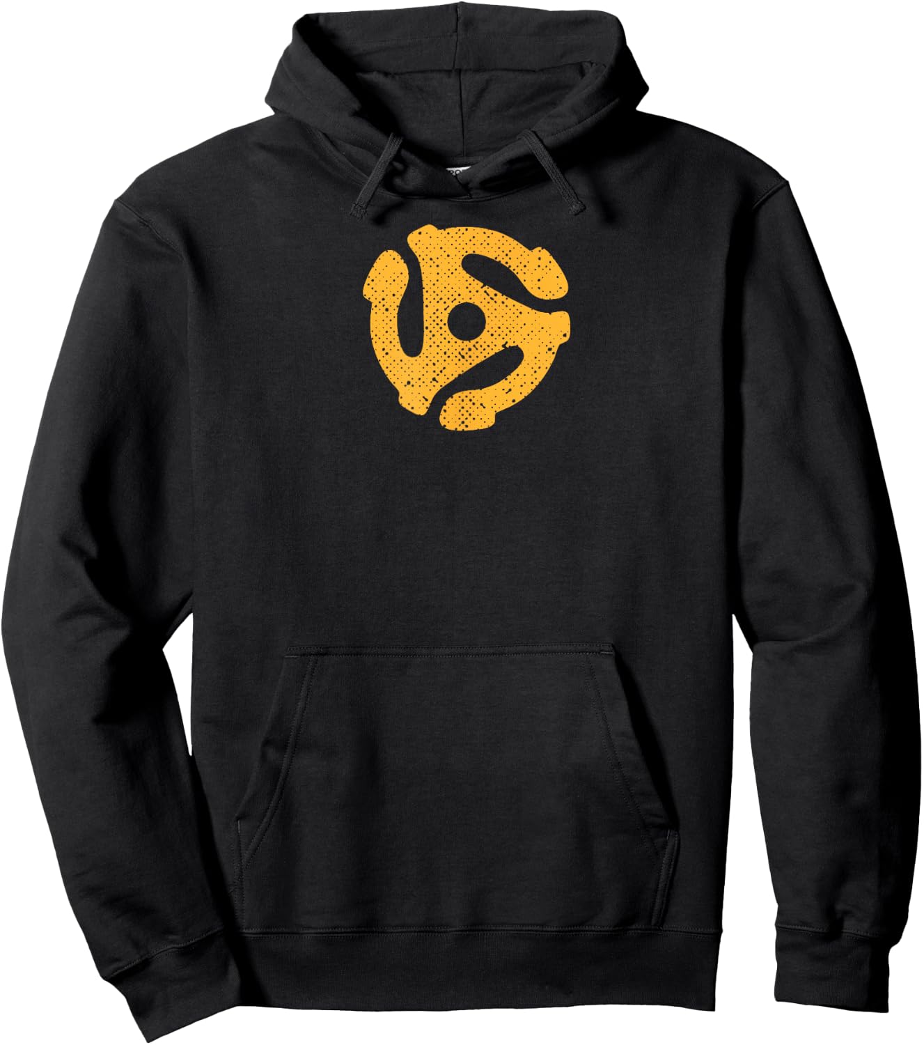 45 Record Adapter Hoodie - Hoodie | Black