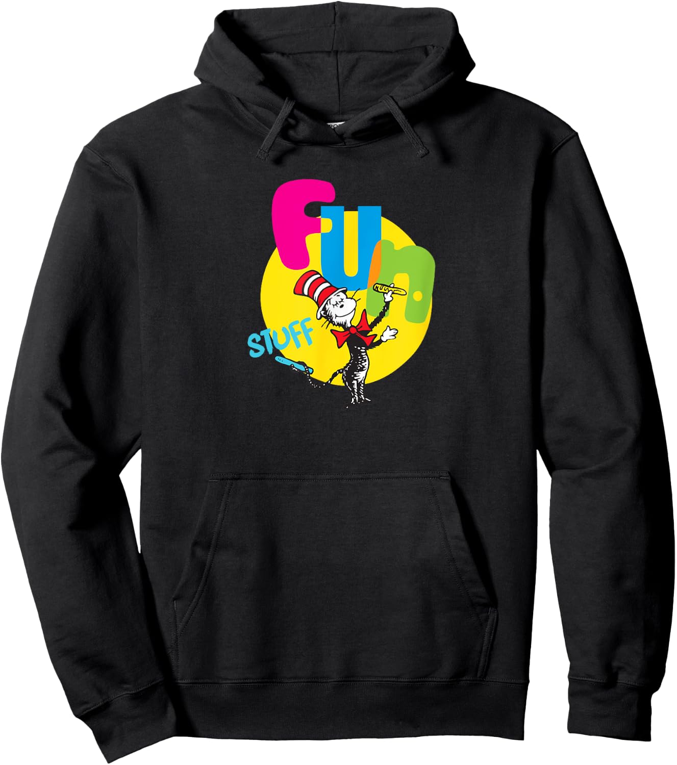 Dr. Seuss Fun Stuff Hoodie - Hoodie | Black