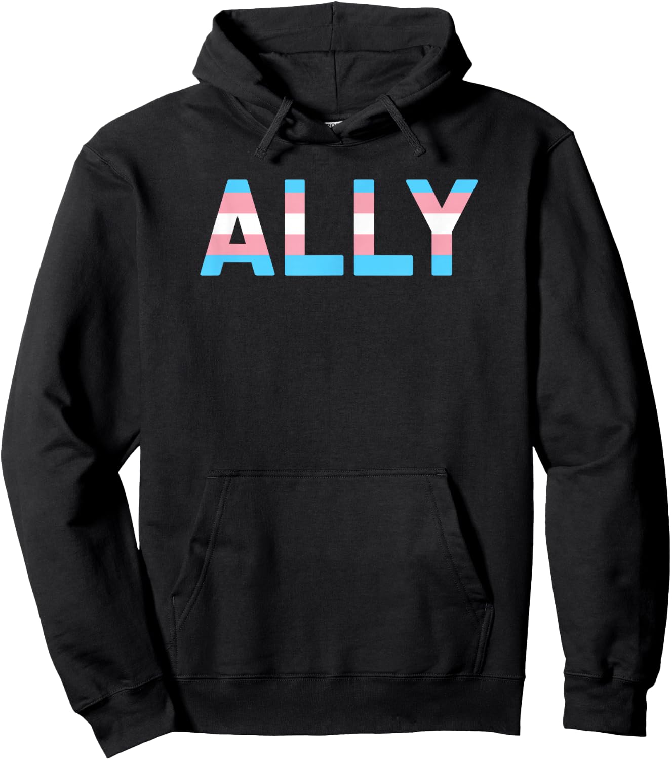 Trans Ally Shirt Support Transgender Pride Parade Hoodie - Hoodie | Black