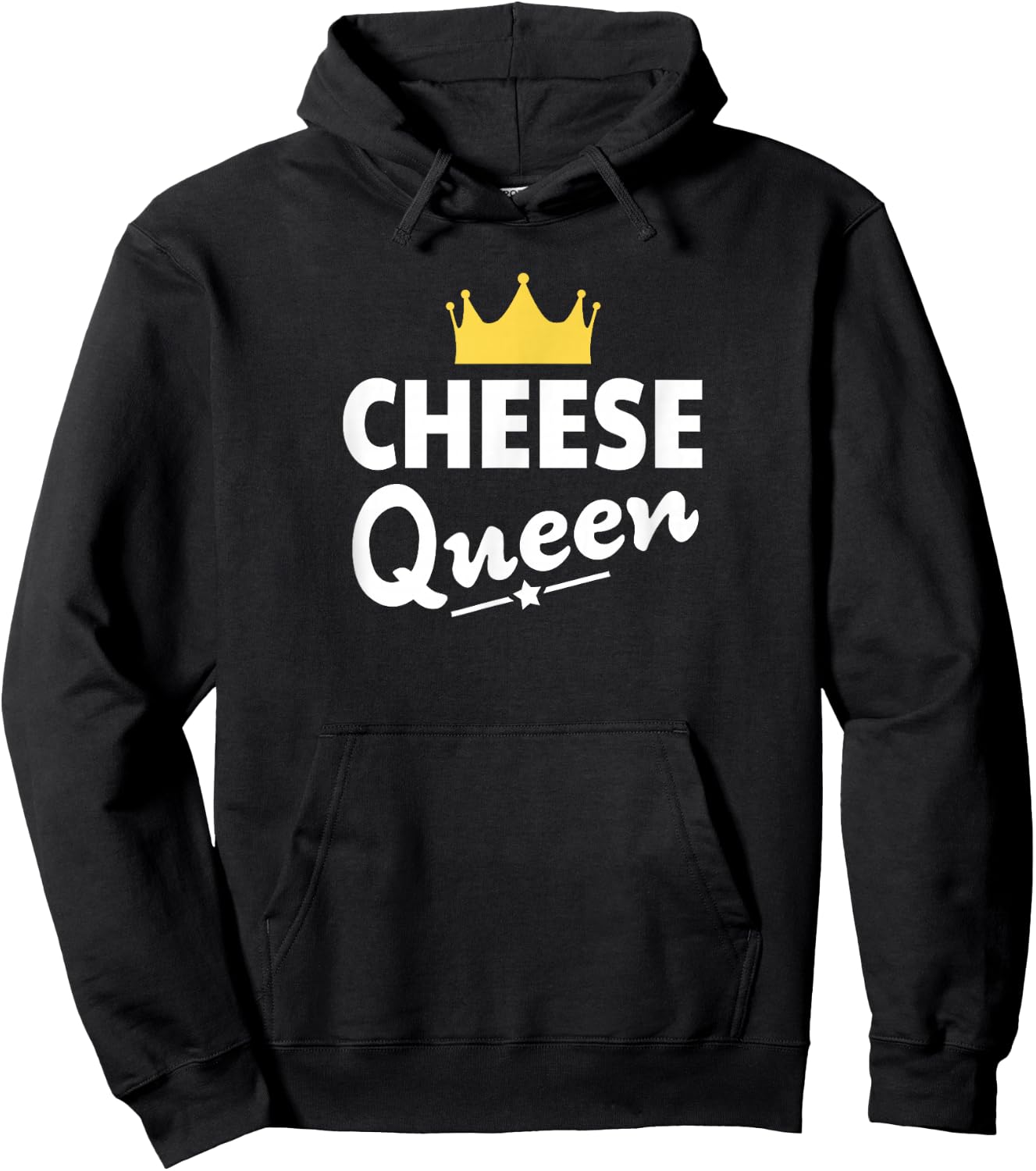Cheese Queen Shirt - Funny Cheese Hoodie - Hoodie | Black