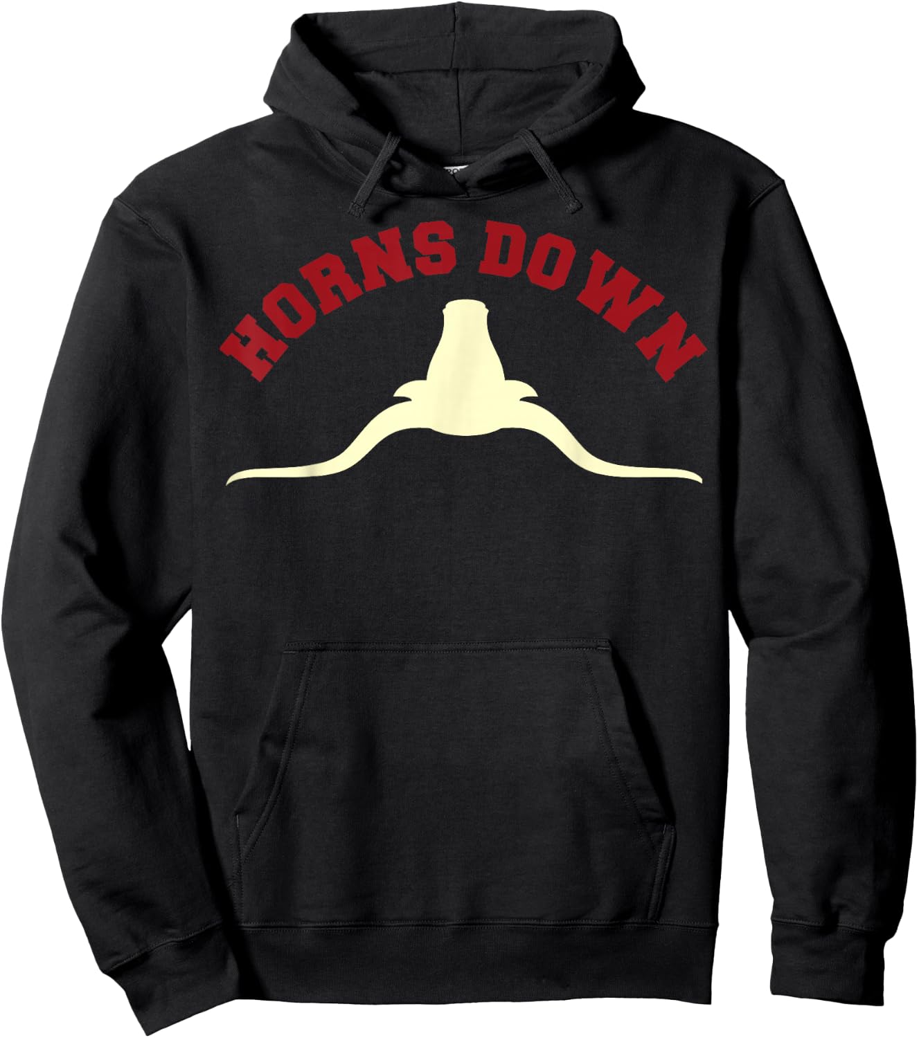 Horns Down Shirt Horns Down Texas Tuck Fexas Shirt Hoodie - Hoodie | Black