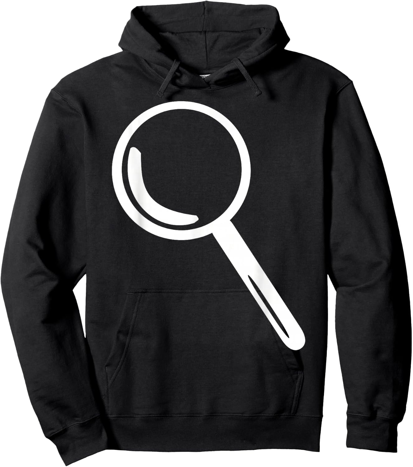 Magnifying glass Hoodie - Hoodie | Black