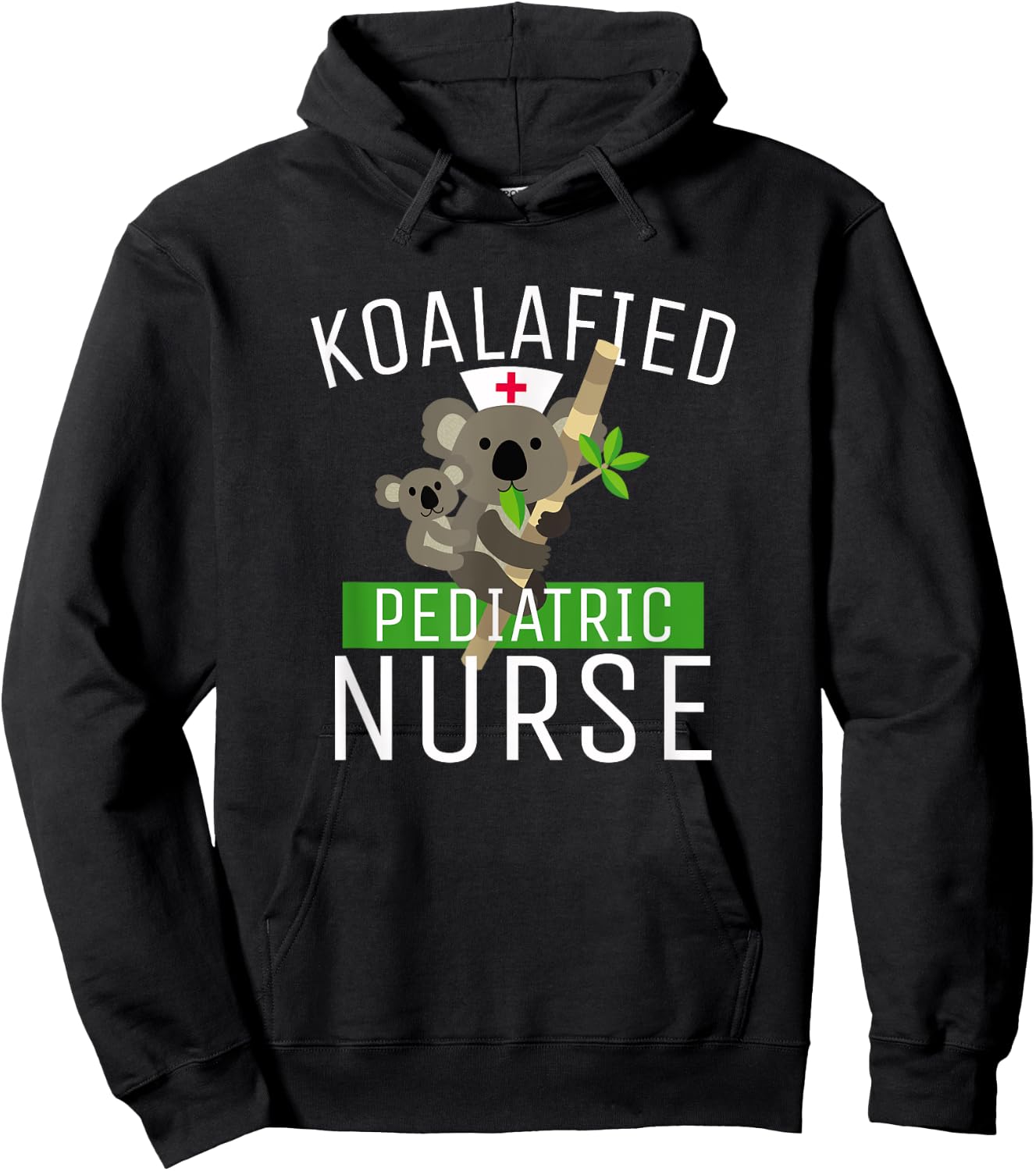 Koalafied Pediatric Nurse Hoodie - Hoodie | Black