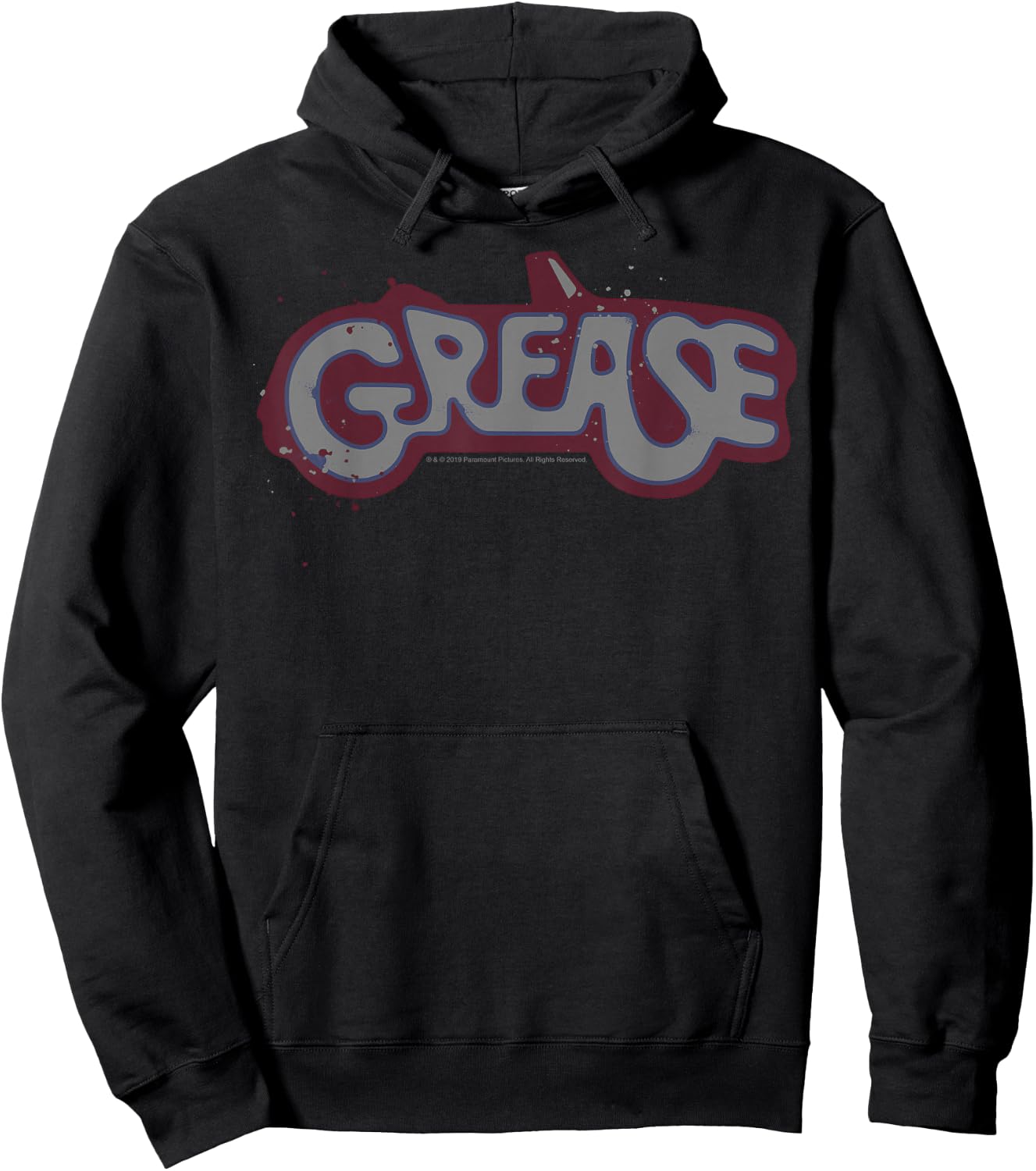 Grease Classic Title Logo Hoodie - Hoodie | Black