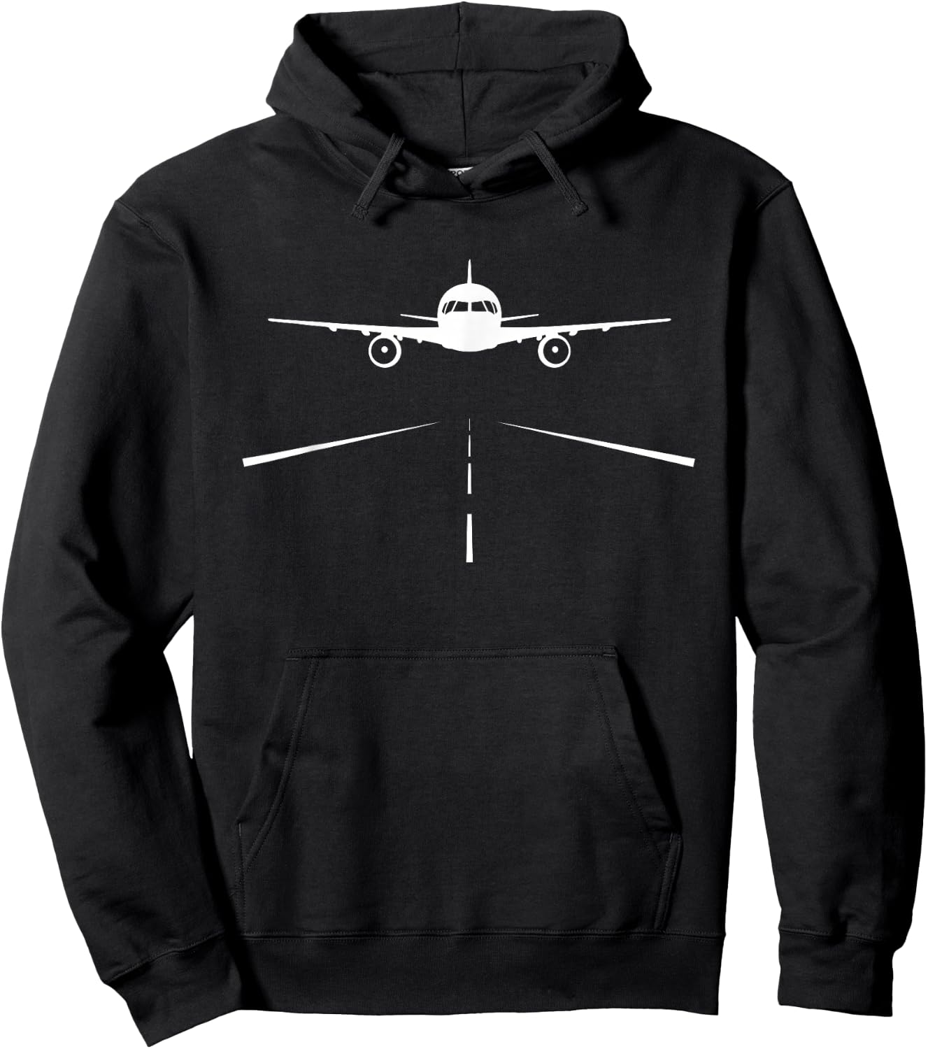 Pilot Gift I Cool Plane I Runway Hoodie - Hoodie | Black