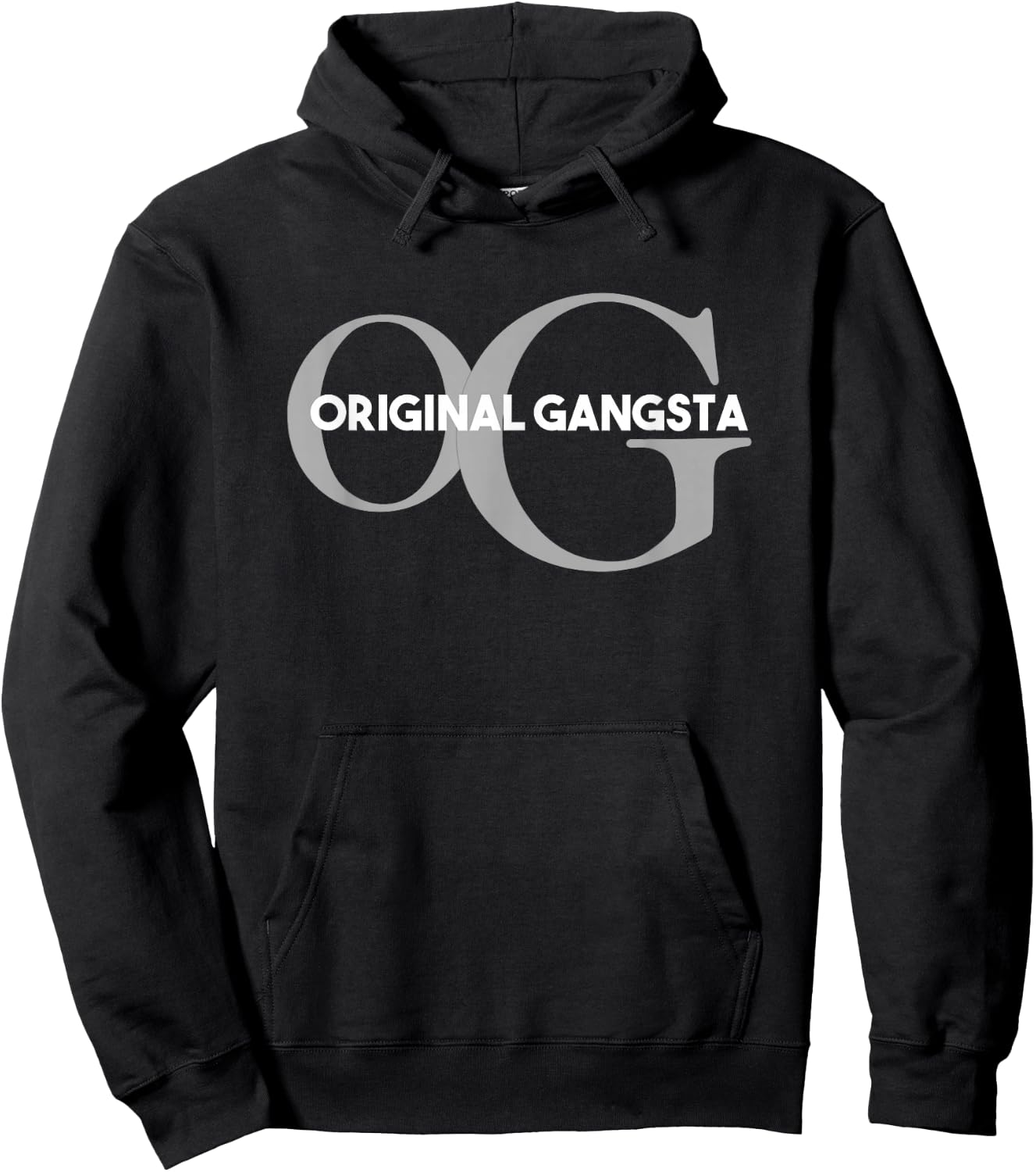 OG T Shirt Original Gangsta Hoodie - Hoodie | Black