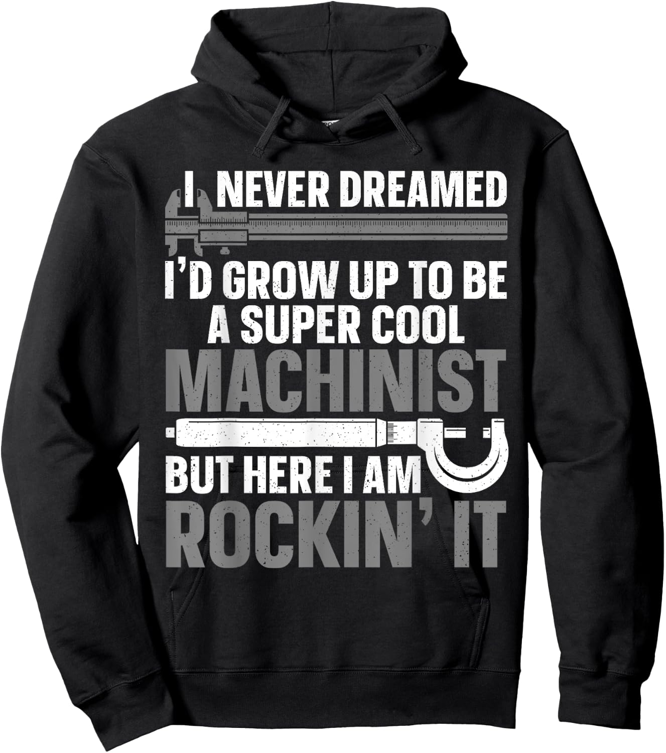 Cool Machinist Design Women Machining CNC Machinist Hoodie - Hoodie | Black