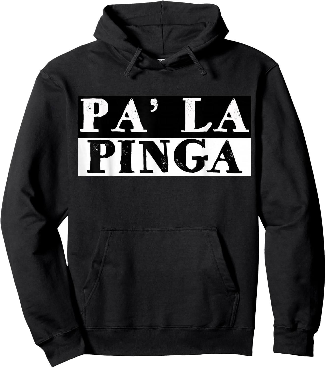 Pa La Pinga Cuban Funny Miami Hialeah Hoodie - Hoodie | Black