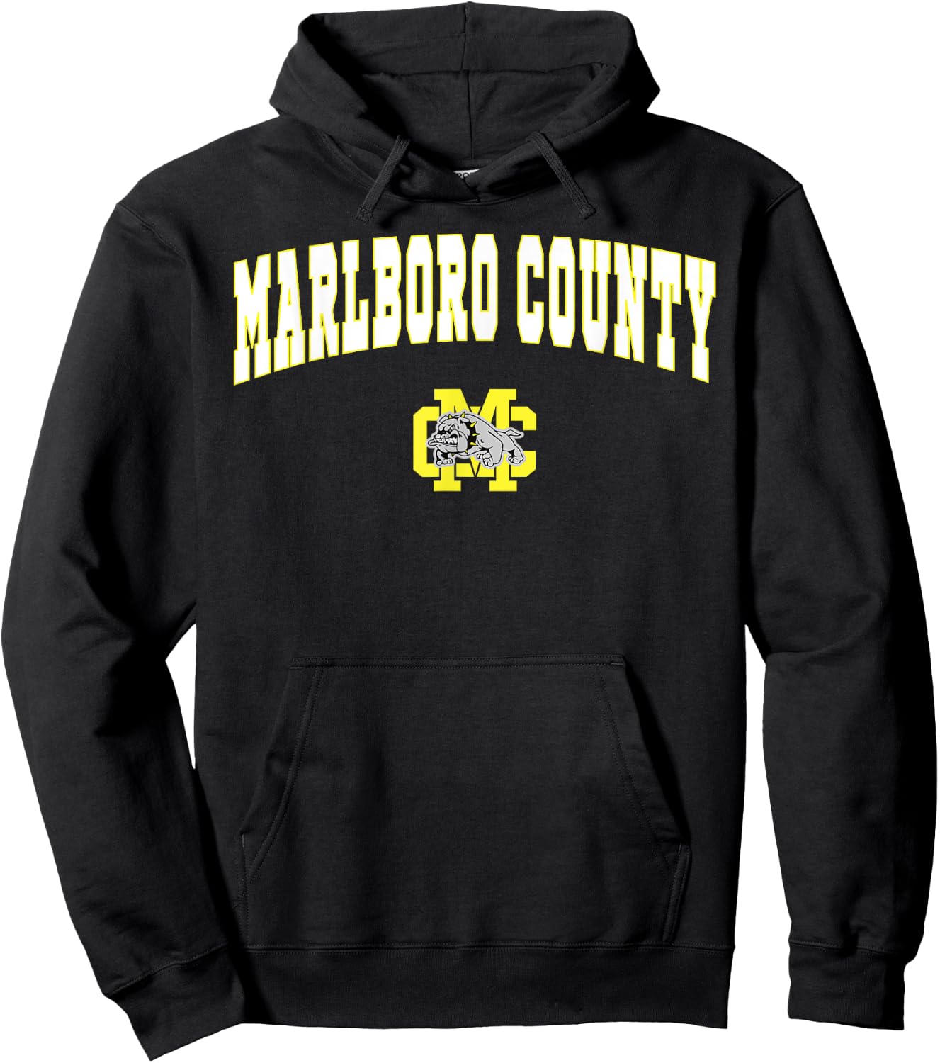 Marlboro County High School Bulldogs Hoodie - Hoodie | Black