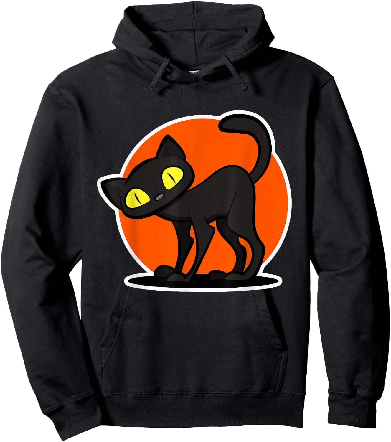 Halloween Black Cat for Cat Lover - Halloween Hoodie - Hoodie | Black