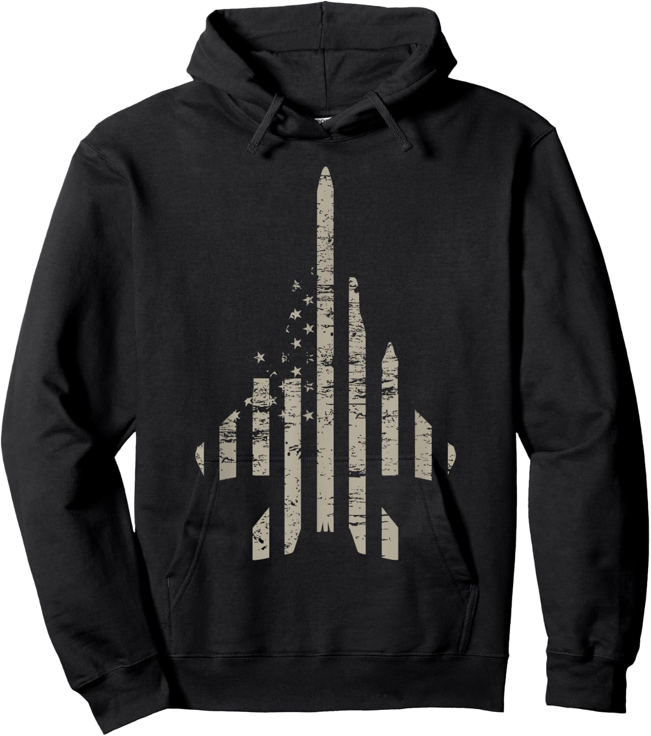 F-15 Eagle Plane , Funny Air Force Quotes Gift Hoodie - Hoodie | Black