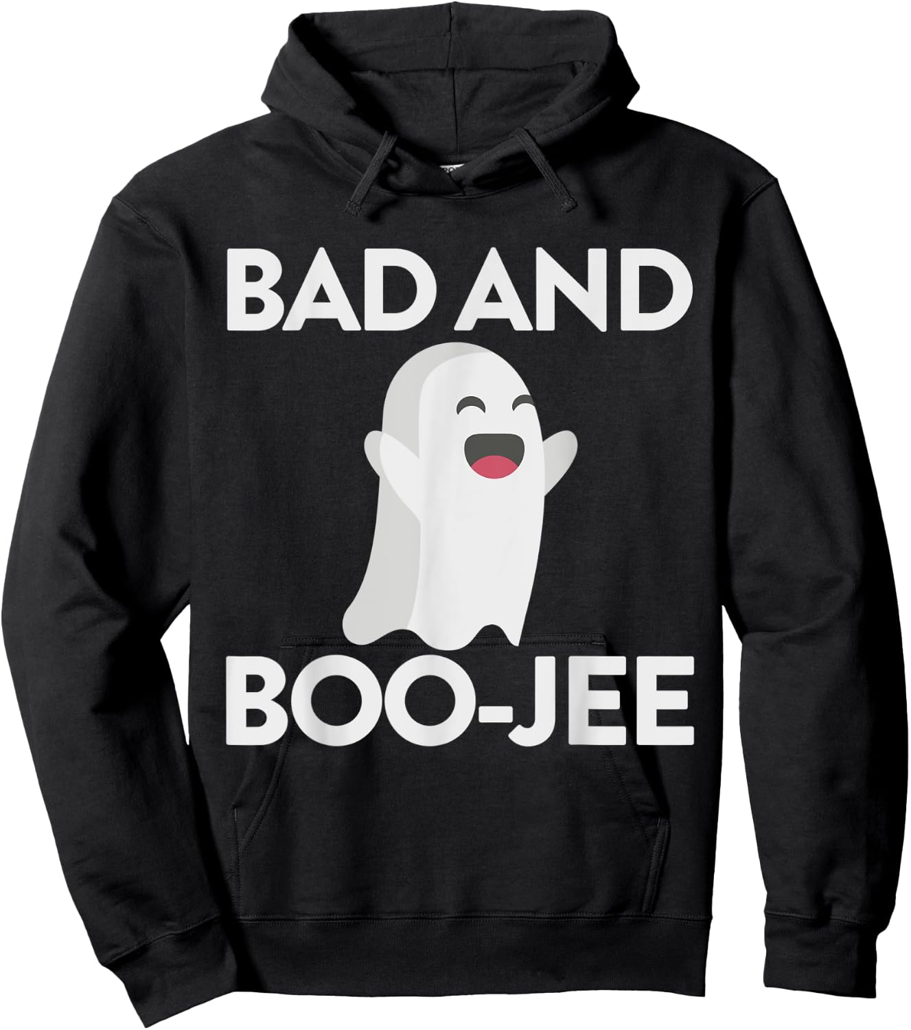 Bad And Boojee Ghost Shirt Bad And Boujee Halloween Shirt Hoodie - Hoodie | Black