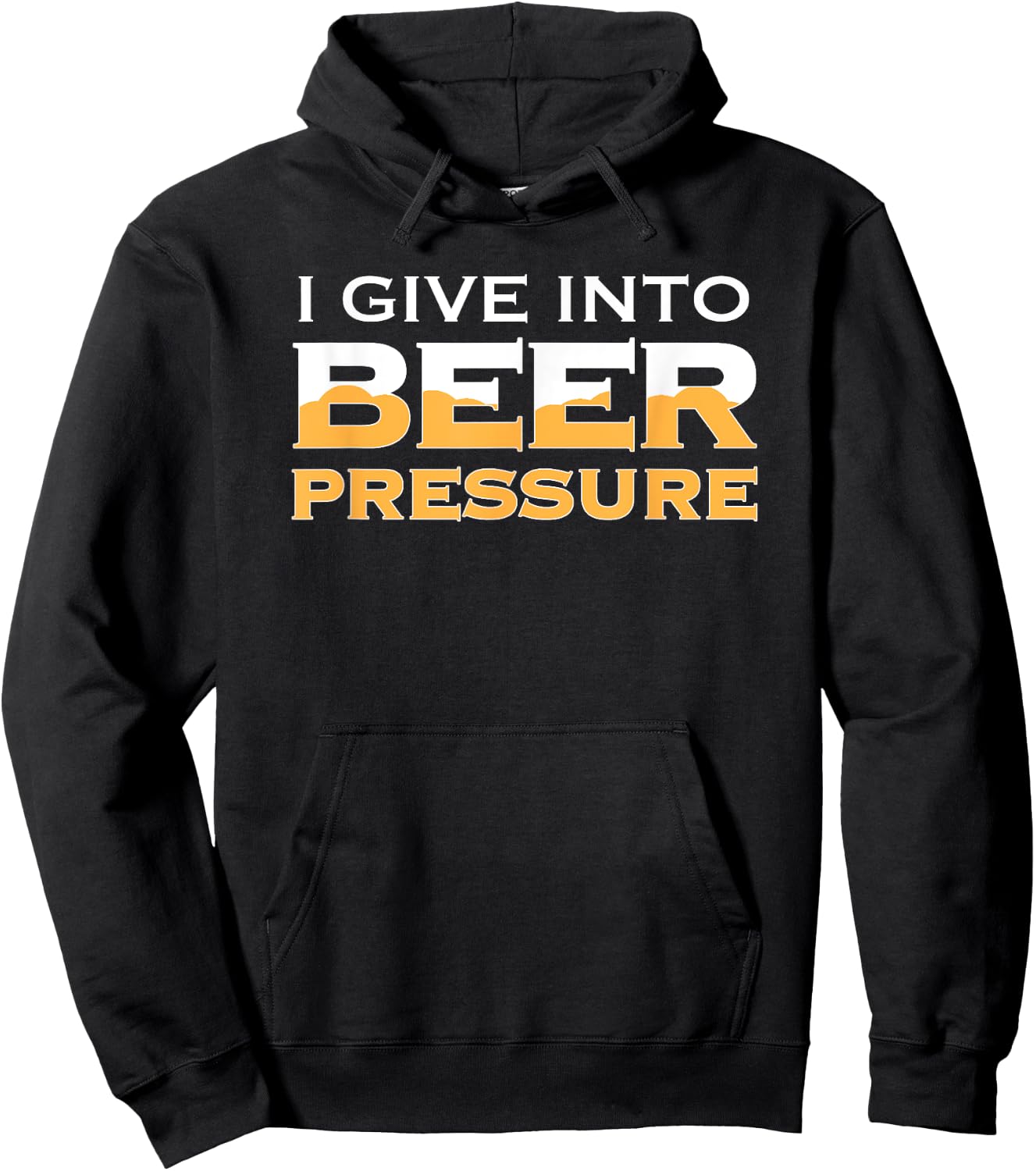 I Give Into Beer Pressure Drinking Craft IPA Funny Home Brew Hoodie - Hoodie | Black