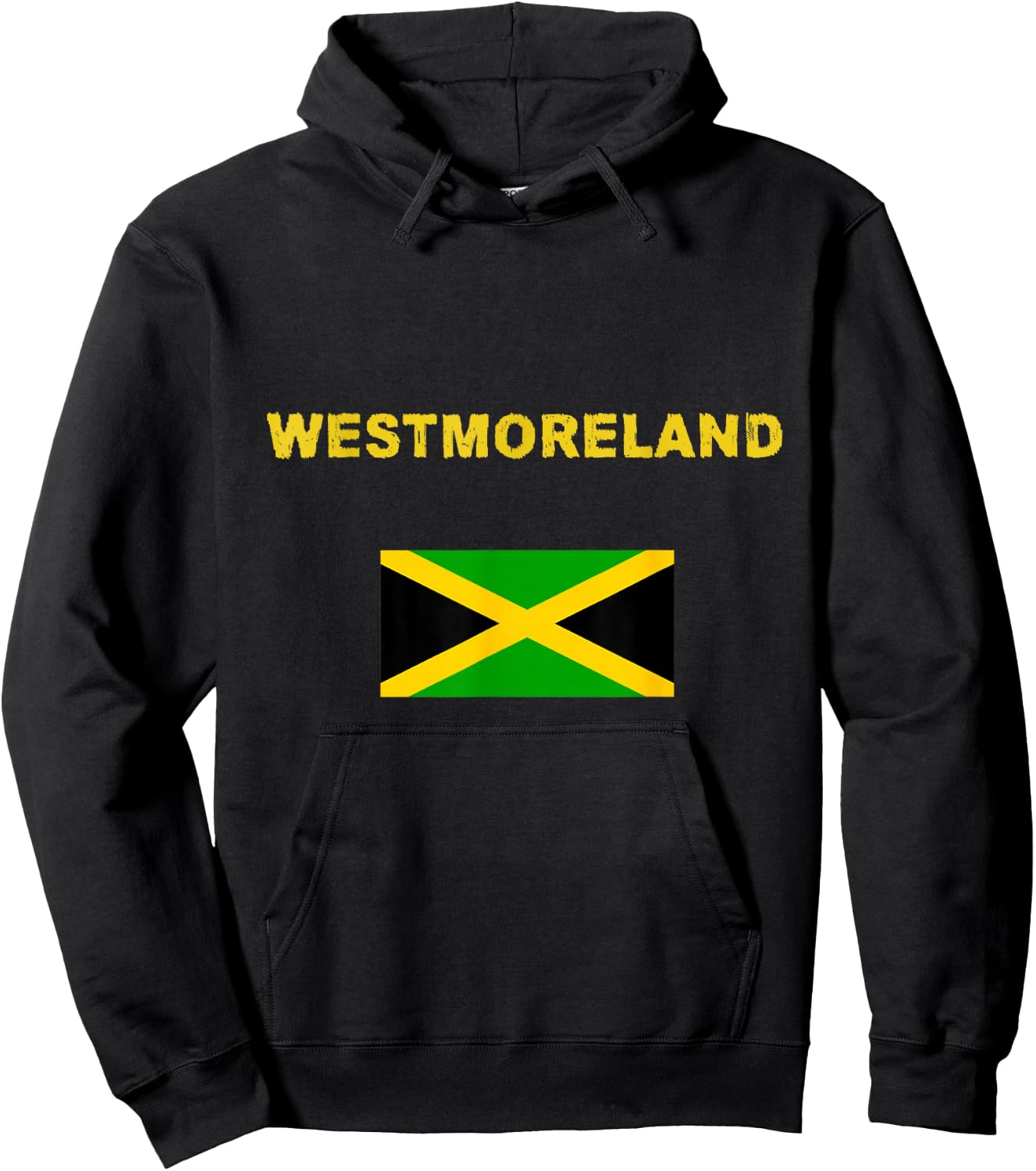Westmoreland Jamaican Hoodie - Hoodie | Black
