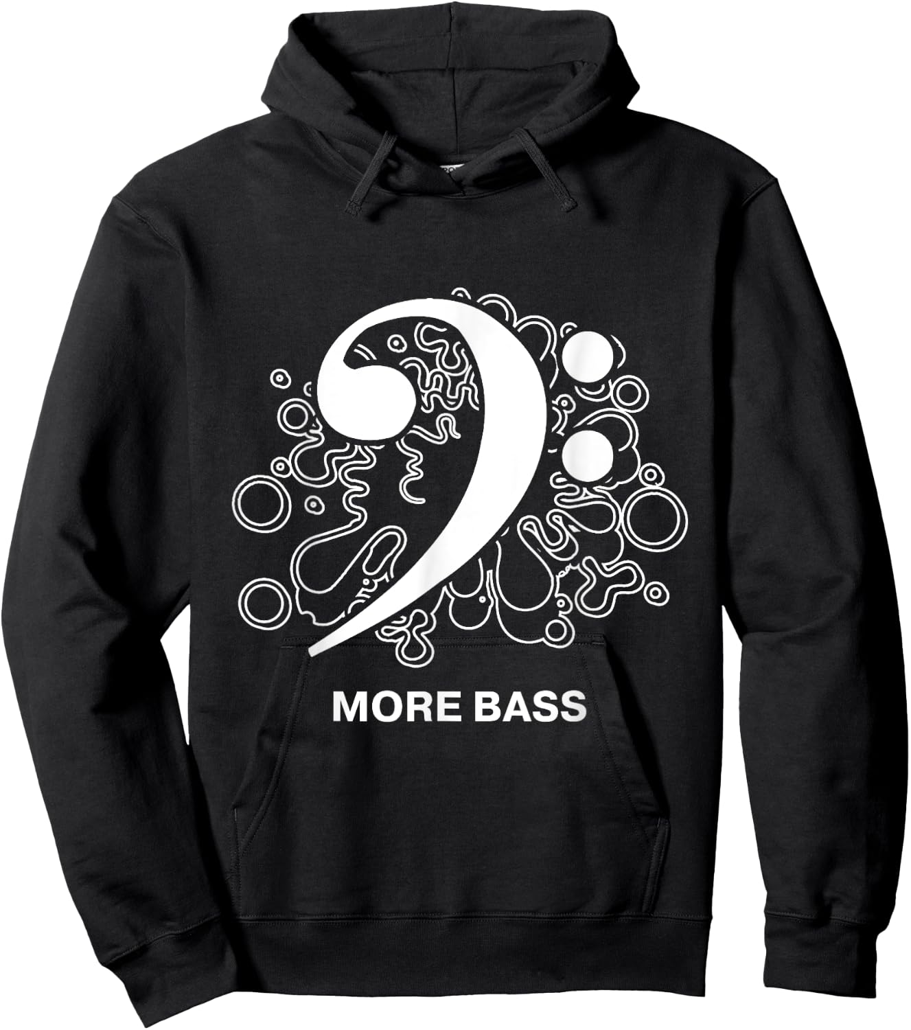 More Bass Hoodie - Hoodie | Black