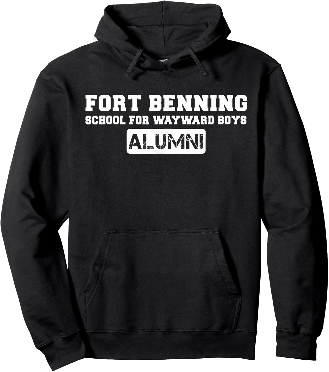 Fort Benning School for Wayward Boys Alumni Basic BCT Hoodie - Hoodie | Black