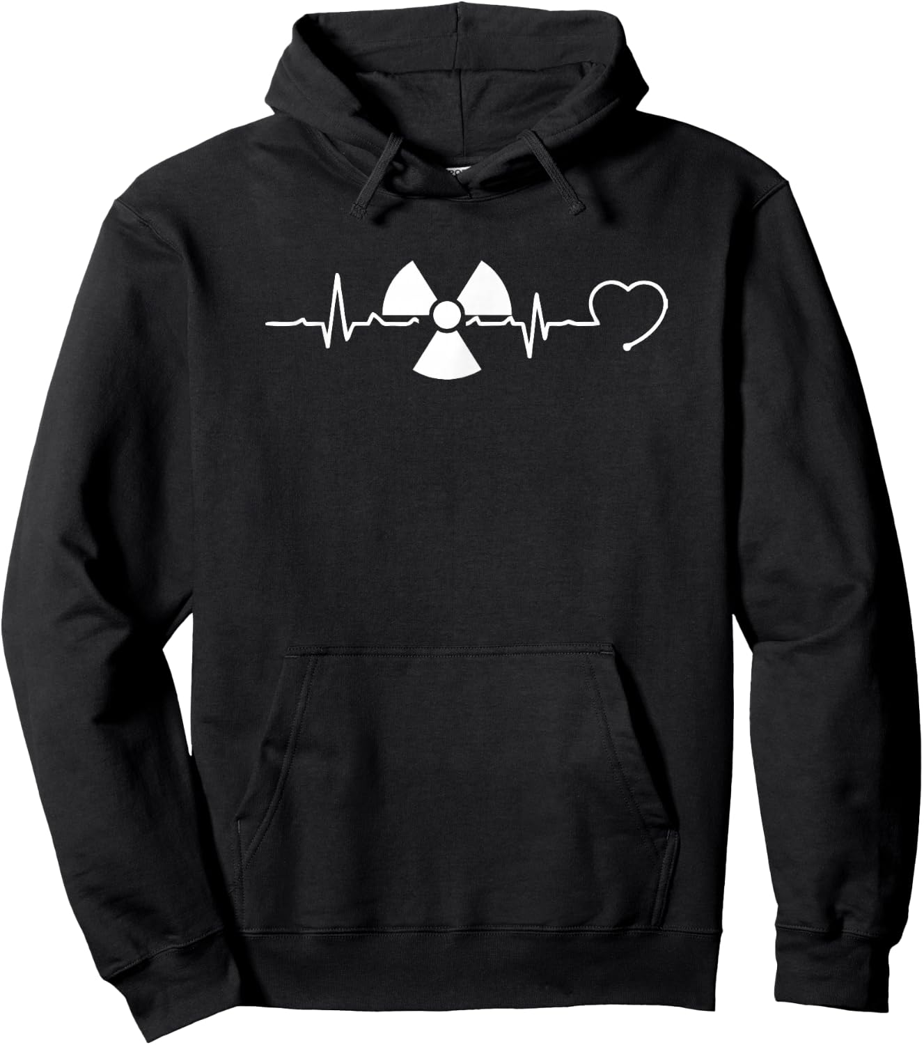 Radiology Heartbeat - Rad Tech Radiologist Xray Tech Gifts Small Hoodie - Hoodie | Black