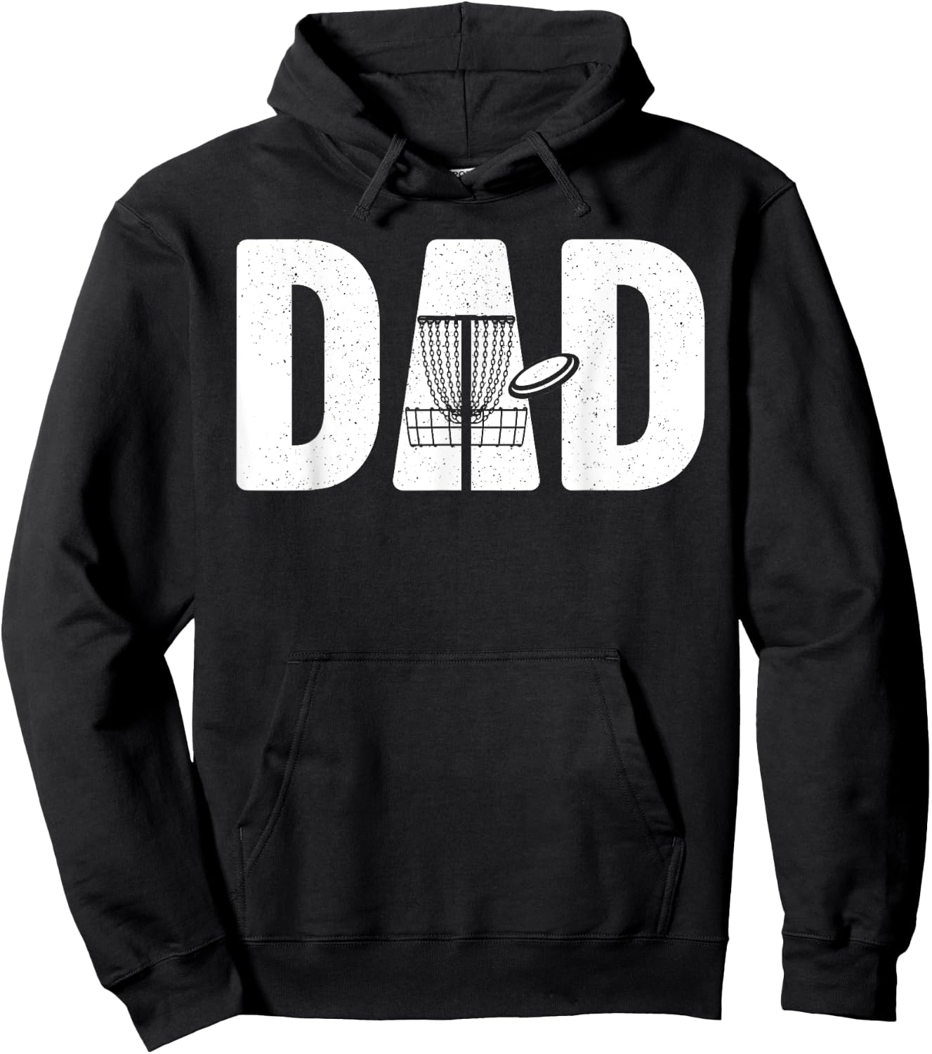 Funny Disc Golf Art For Dad Men Disc Golfer Disc Golf Lover Hoodie - Hoodie | Black