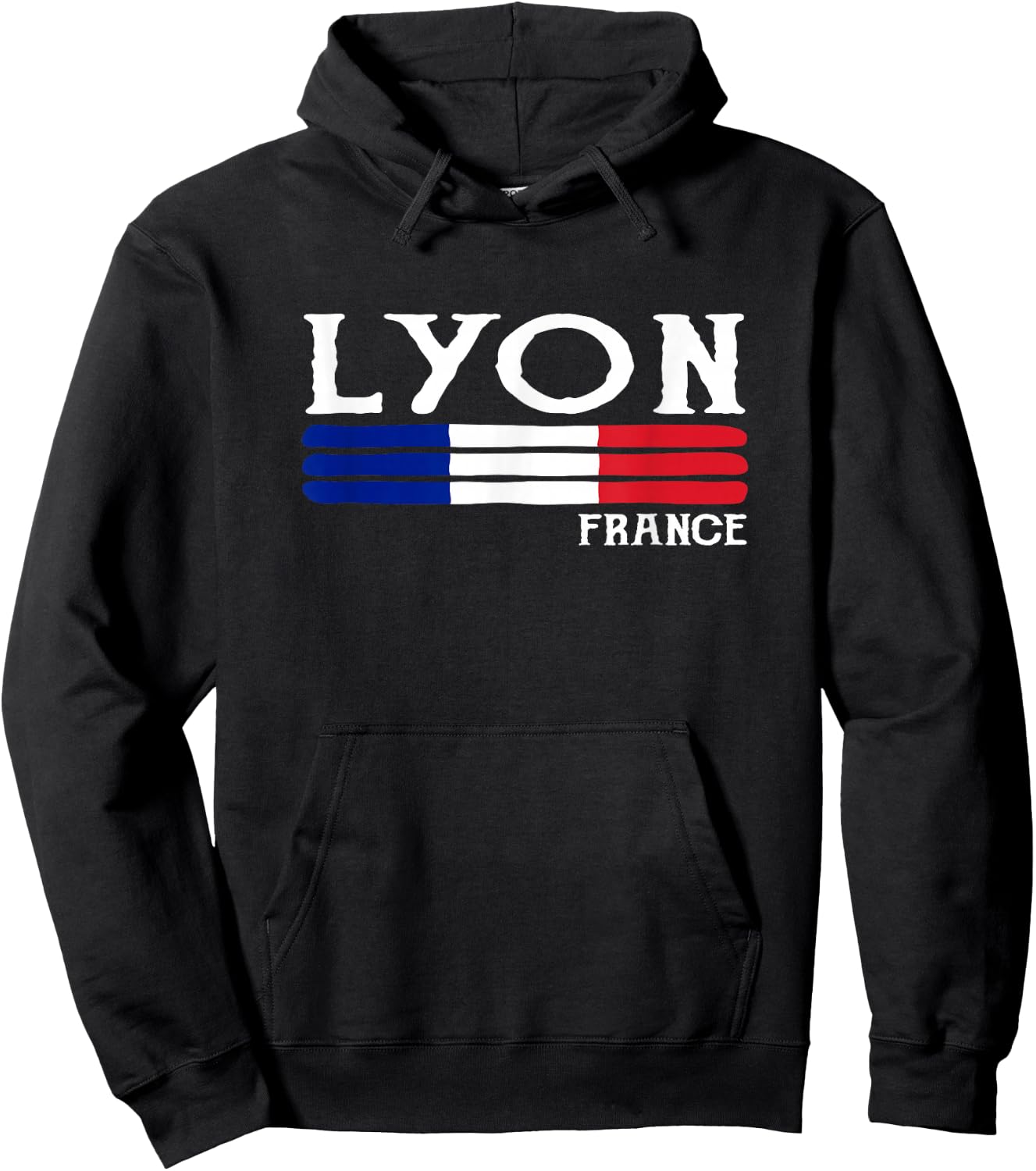 Lyon France Hoodie - Hoodie | Black